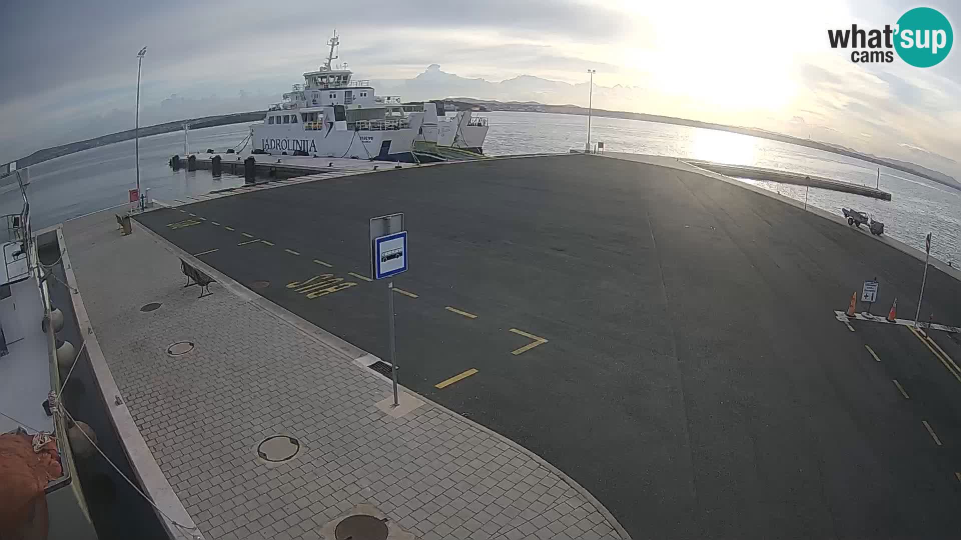 Tkon camera en vivo – Transportar – Dalmacia – Croacia