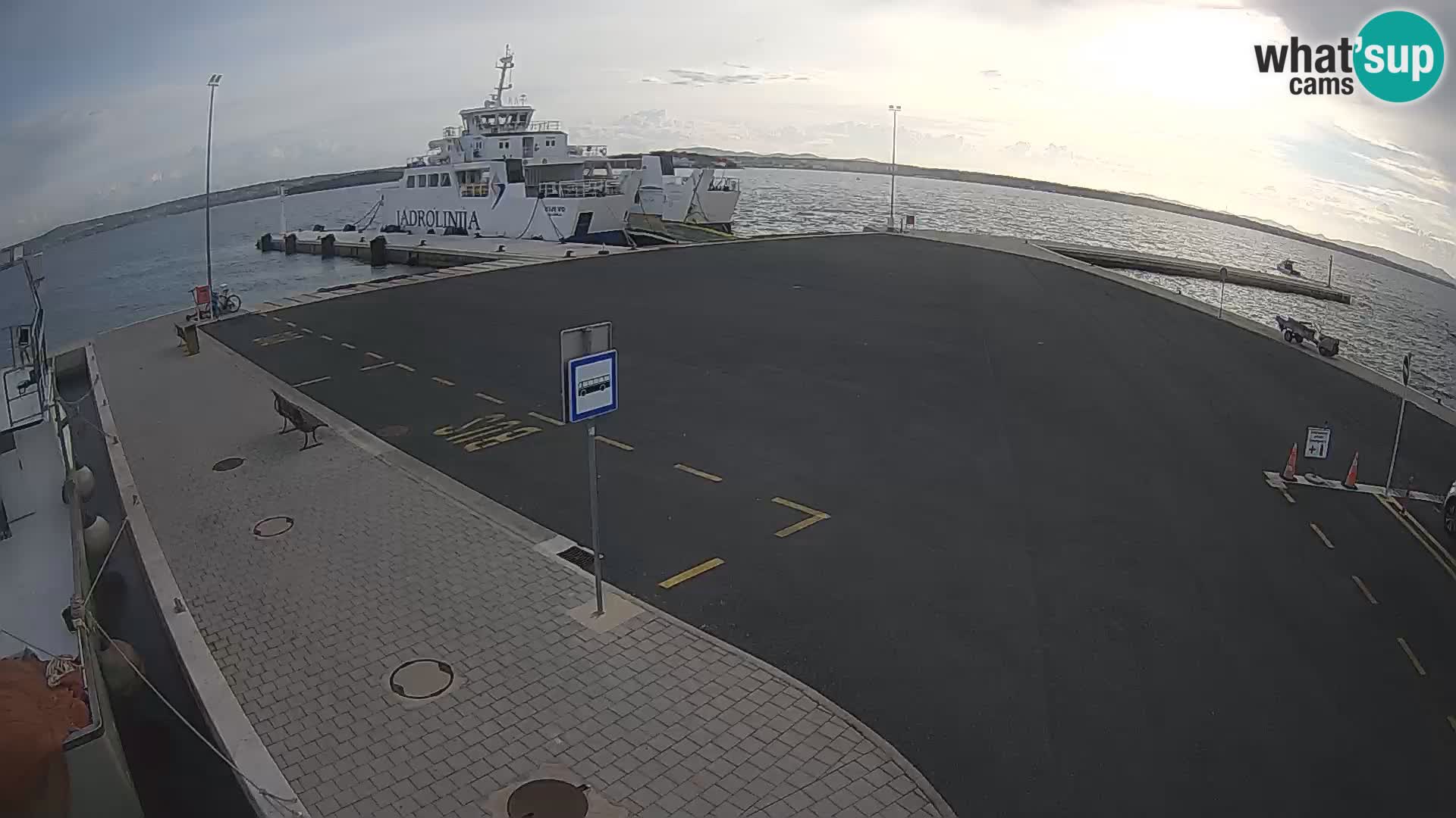 Tkon Live cam – traghetto – Dalmazia – Croazia