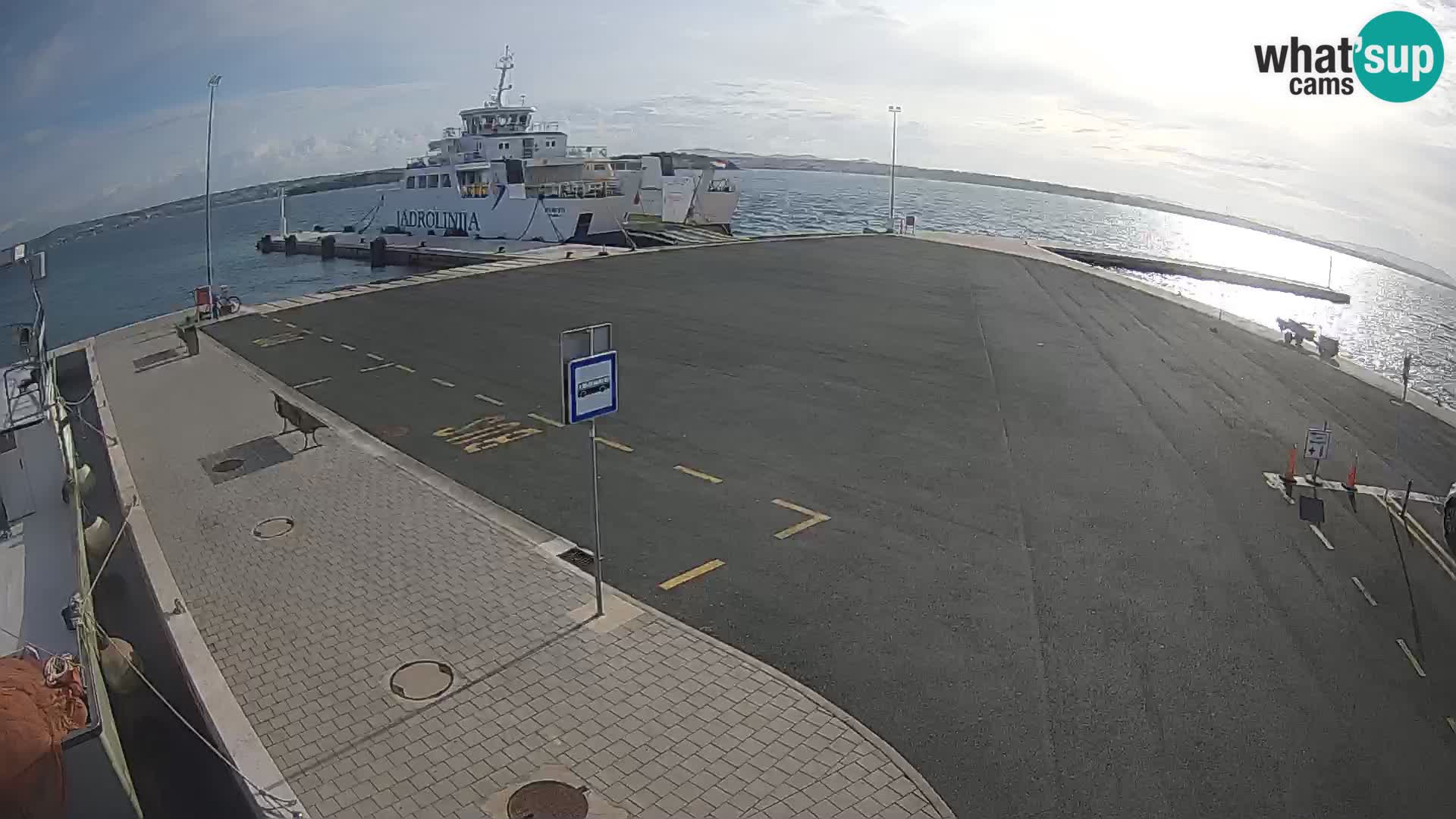 Tkon Live cam – ferry – Dalmatia – Croatia