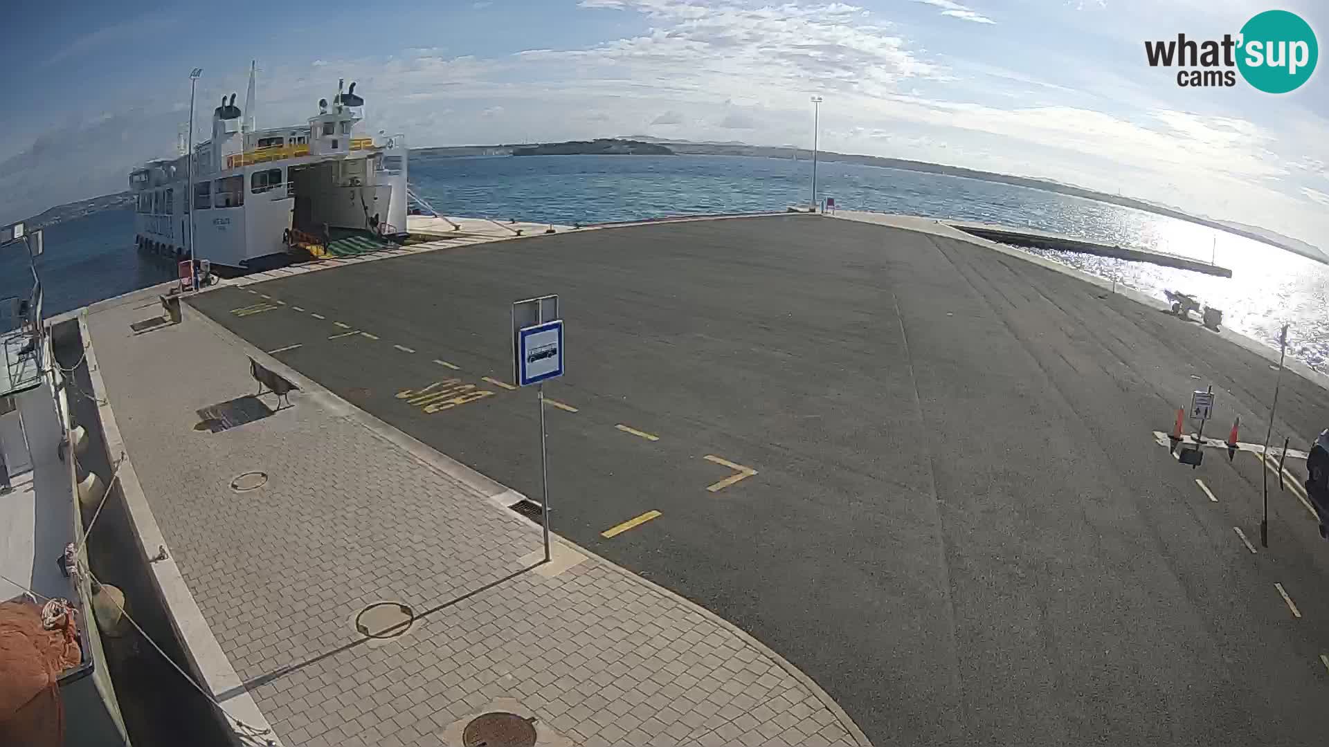 Tkon Live cam – traghetto – Dalmazia – Croazia