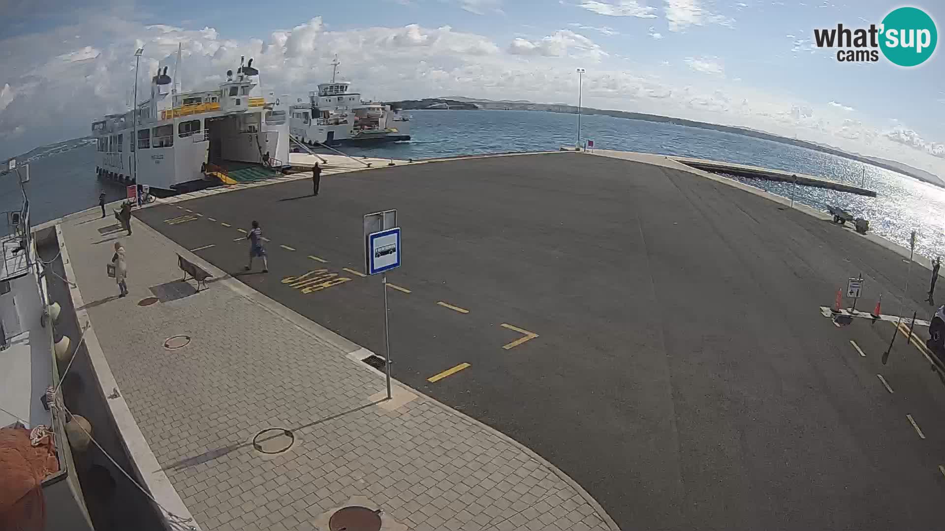 Tkon Live cam – Fähre – Dalmatien – Kroatien