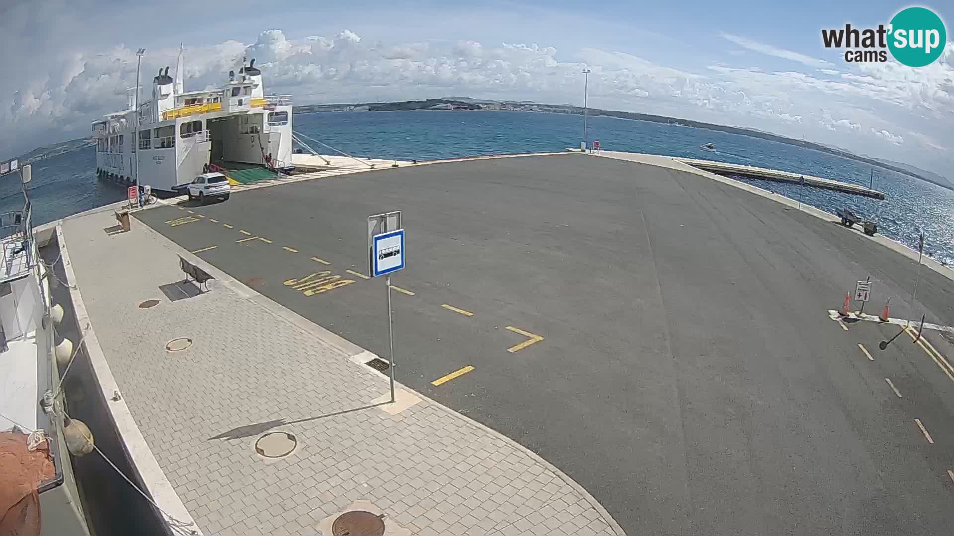 Tkon Live cam – Fähre – Dalmatien – Kroatien