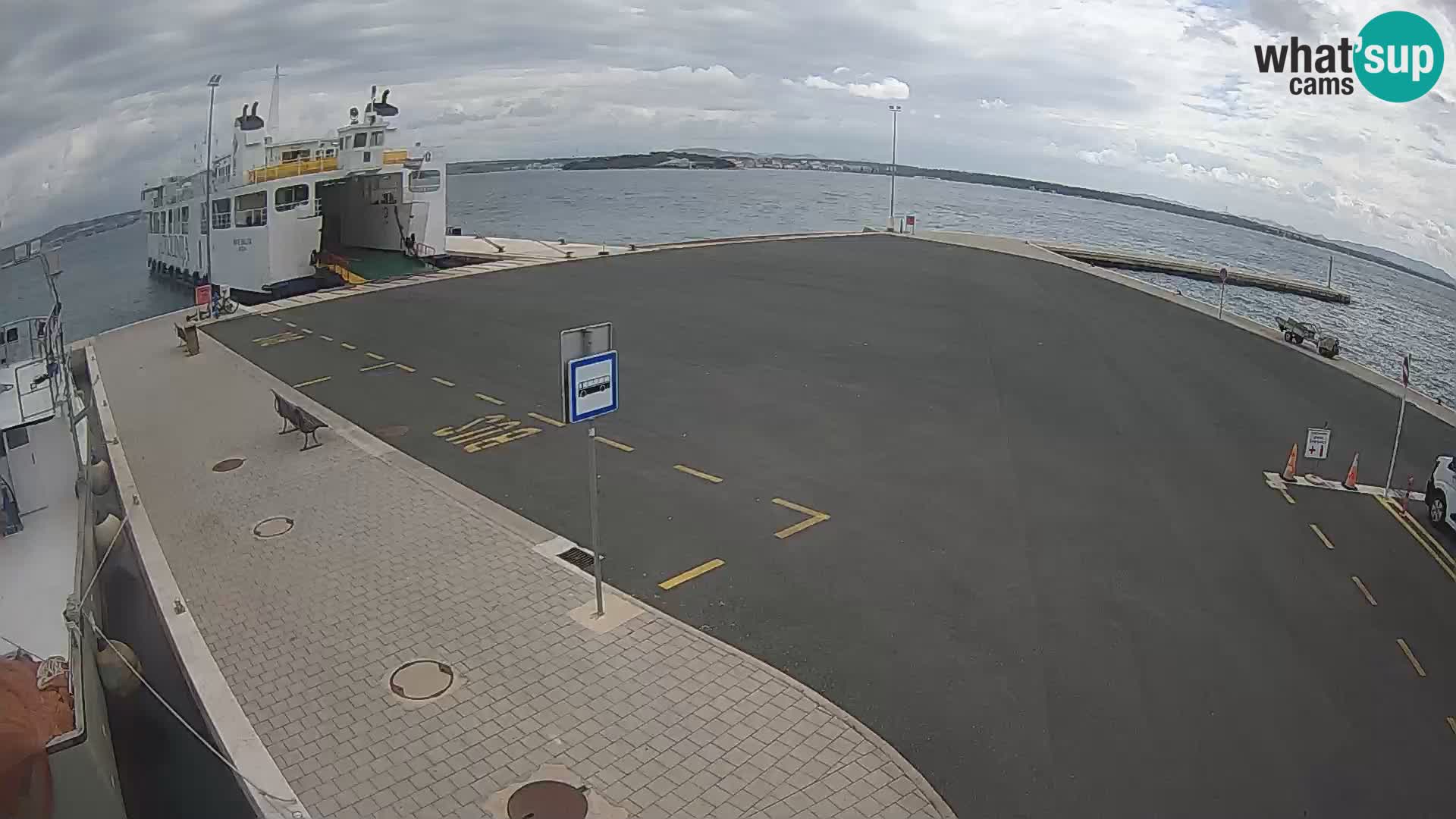 Tkon Live cam – Fähre – Dalmatien – Kroatien
