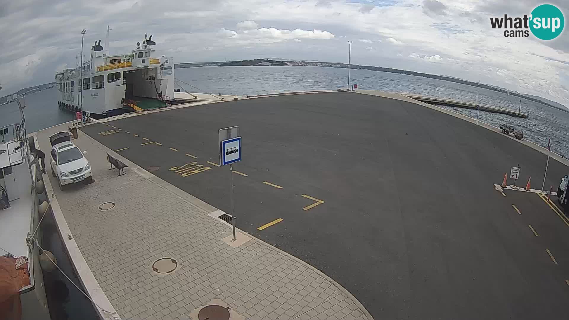 Tkon Live cam – traghetto – Dalmazia – Croazia