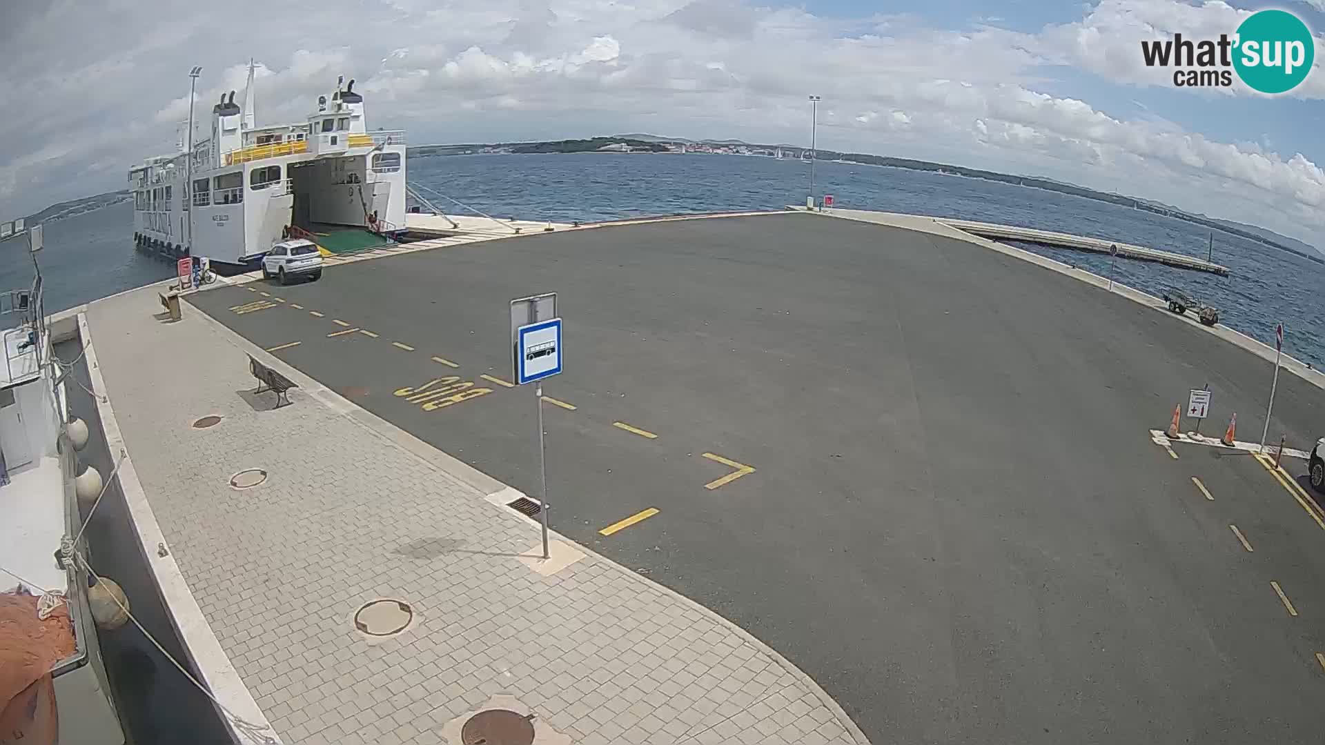 Tkon camera en vivo – Transportar – Dalmacia – Croacia