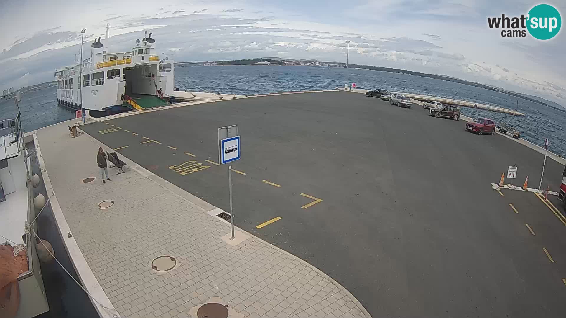 Tkon Live cam – ferry – Dalmatia – Croatia
