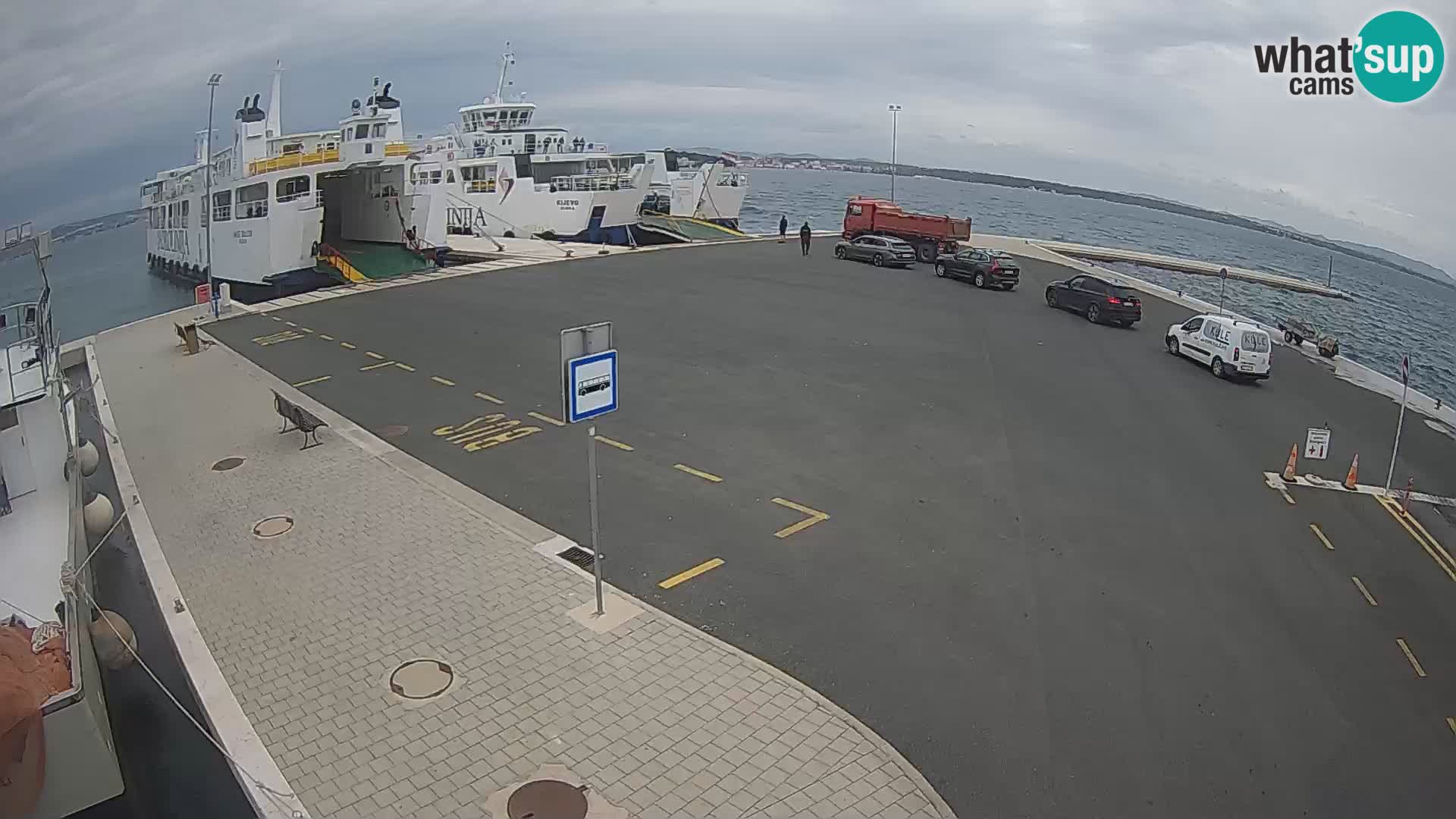 Tkon Live cam – traghetto – Dalmazia – Croazia