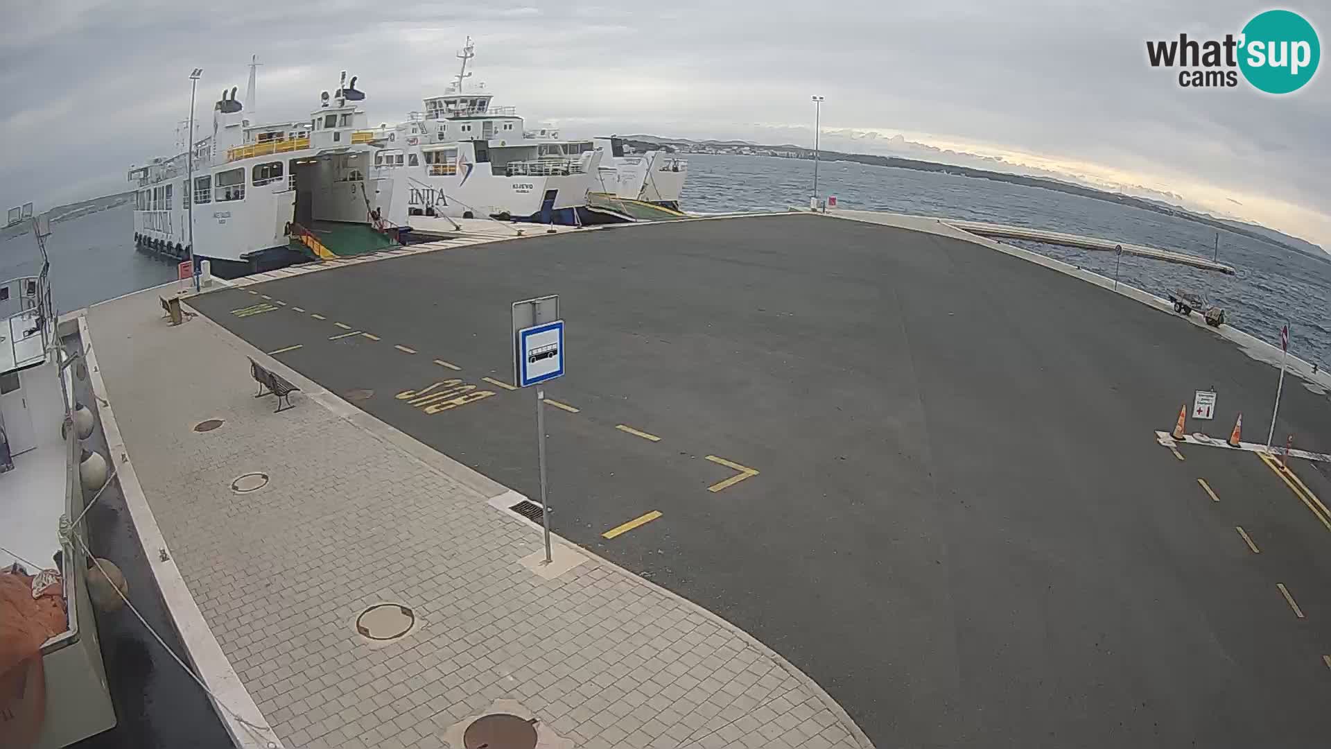 Tkon Live cam – traghetto – Dalmazia – Croazia