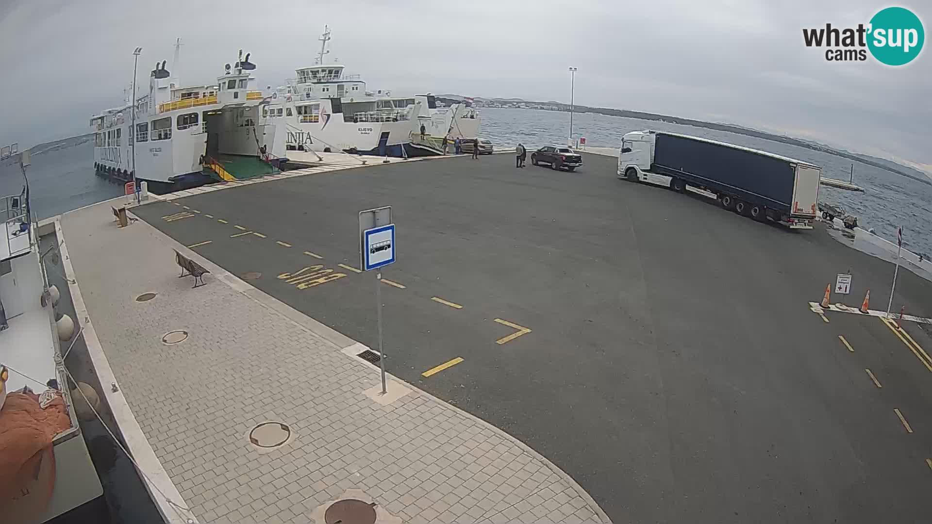 Tkon Live cam – Fähre – Dalmatien – Kroatien