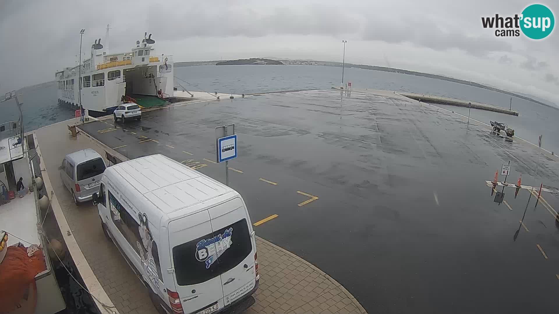 Tkon Live cam – traghetto – Dalmazia – Croazia