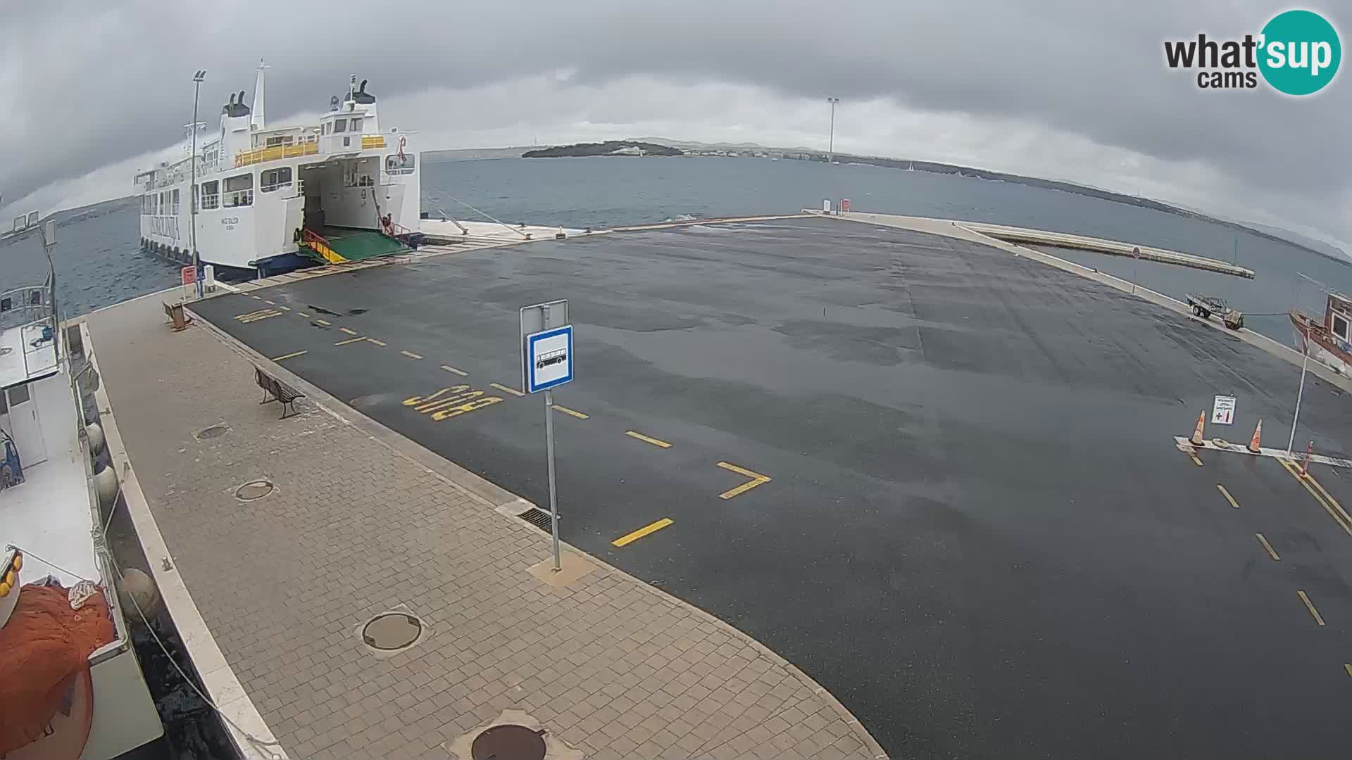Tkon Live cam – ferry – Dalmatia – Croatia