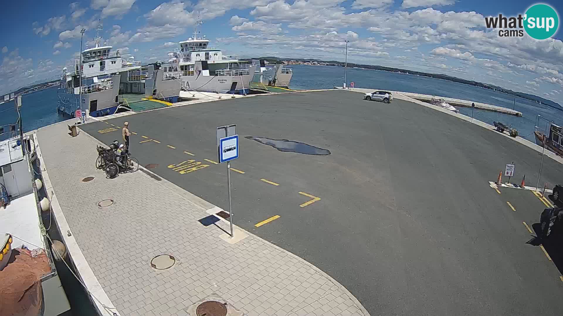 Tkon Live cam – ferry – Dalmatia – Croatia