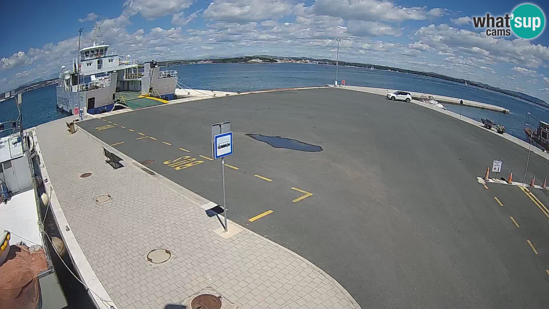 Tkon Live cam – ferry – Dalmatia – Croatia