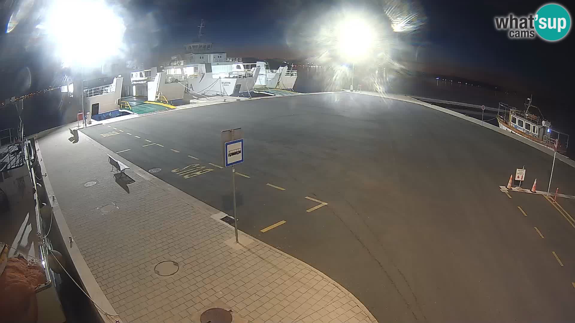 Tkon Live cam – Fähre – Dalmatien – Kroatien