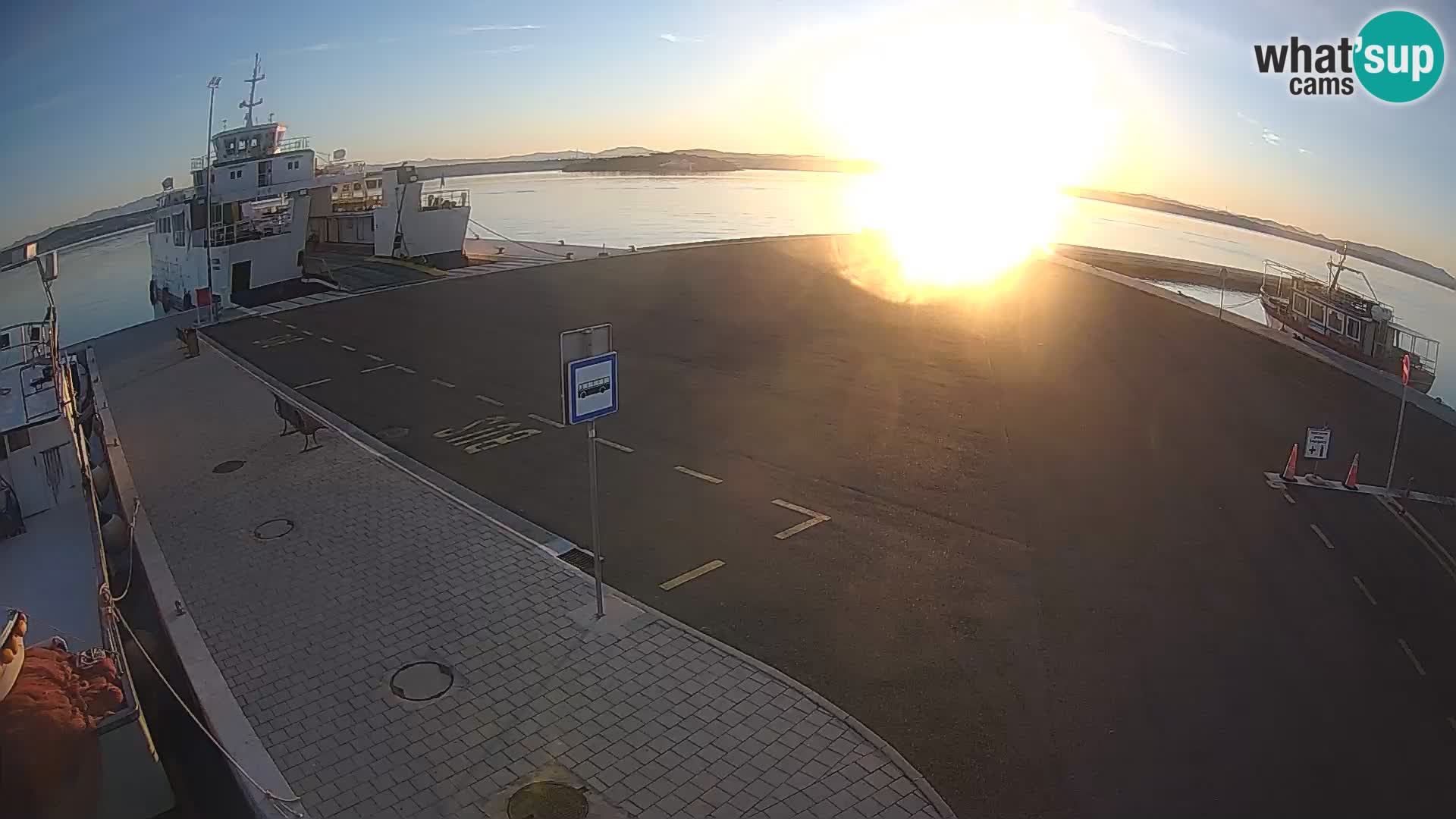 Tkon camera en vivo – Transportar – Dalmacia – Croacia