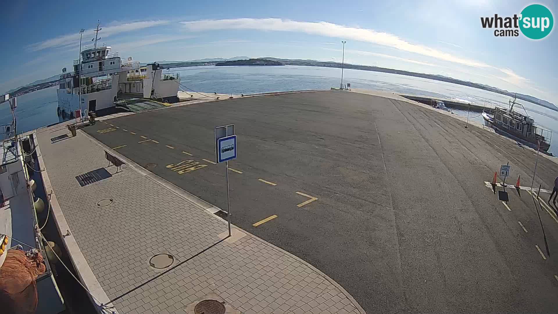 Tkon camera en vivo – Transportar – Dalmacia – Croacia