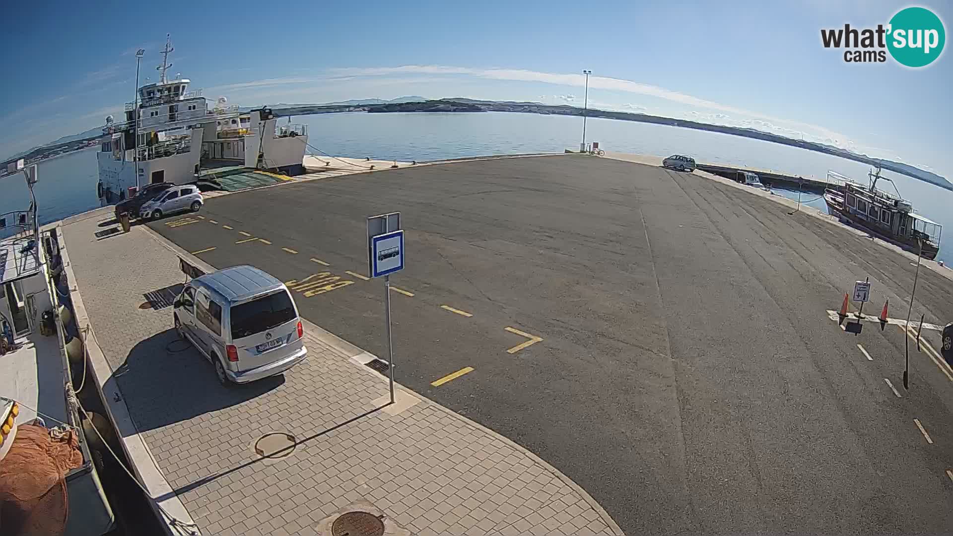 Tkon Live cam – Fähre – Dalmatien – Kroatien
