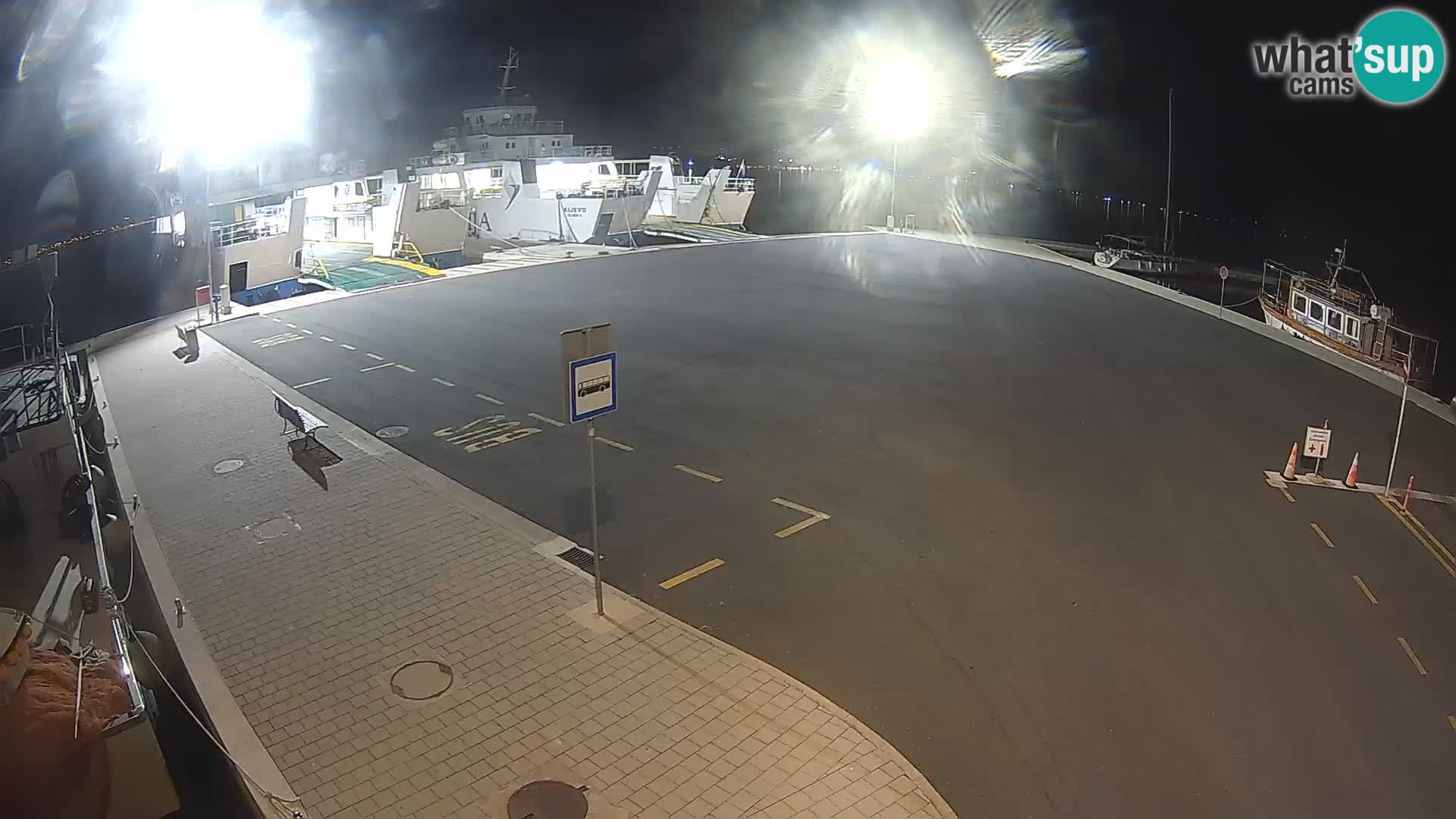 Tkon Live cam – ferry – Dalmatia – Croatia