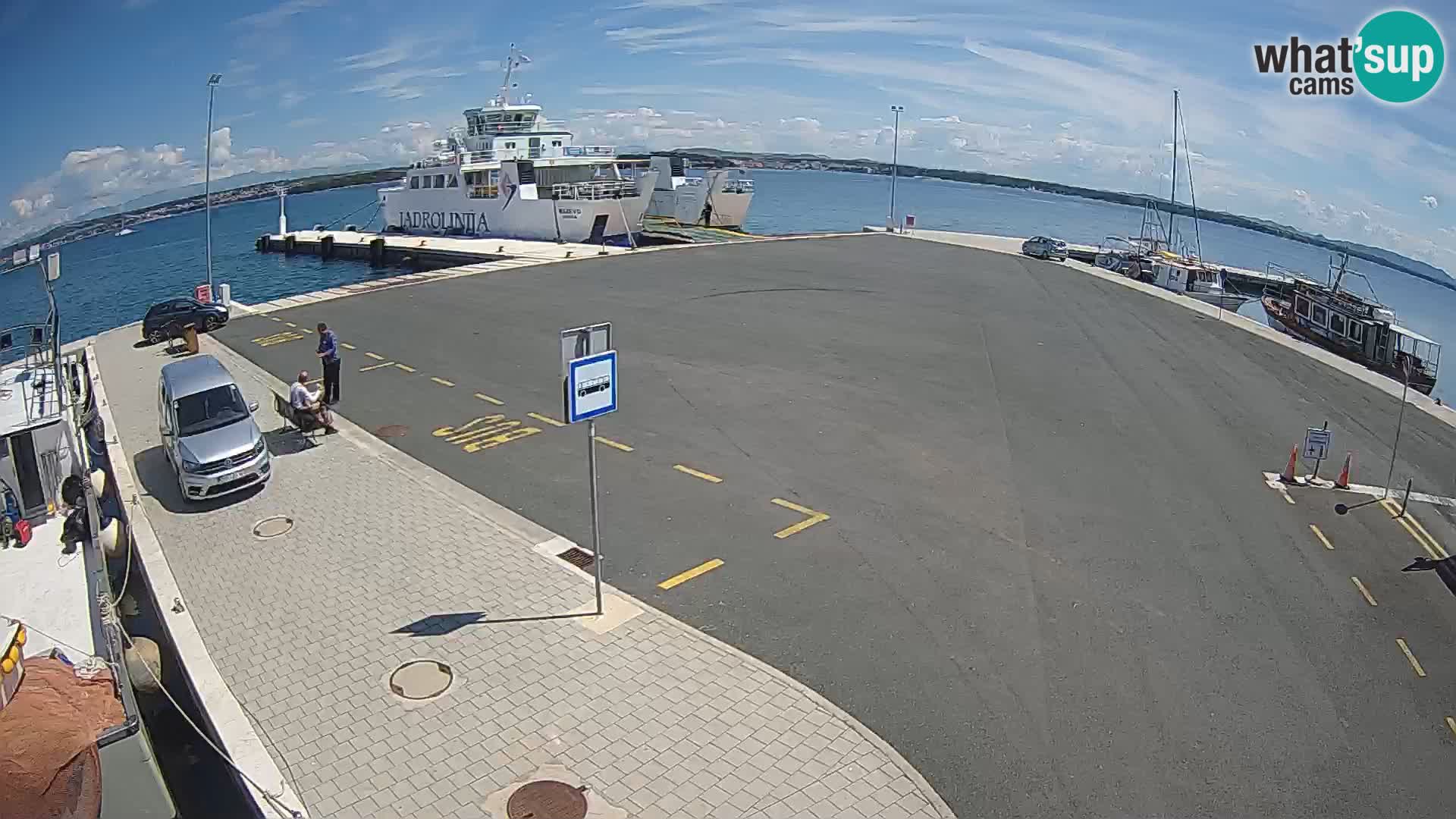 Tkon Live cam – traghetto – Dalmazia – Croazia