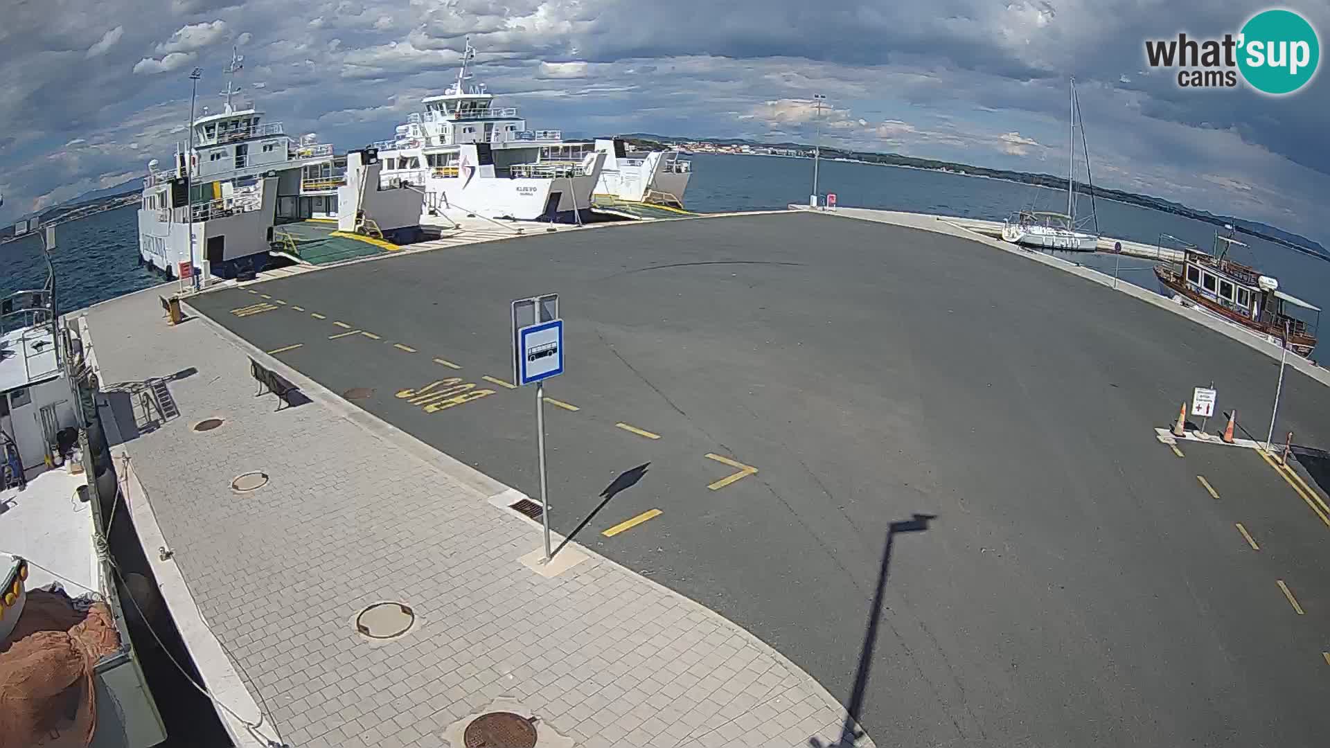 Tkon Live cam – traghetto – Dalmazia – Croazia