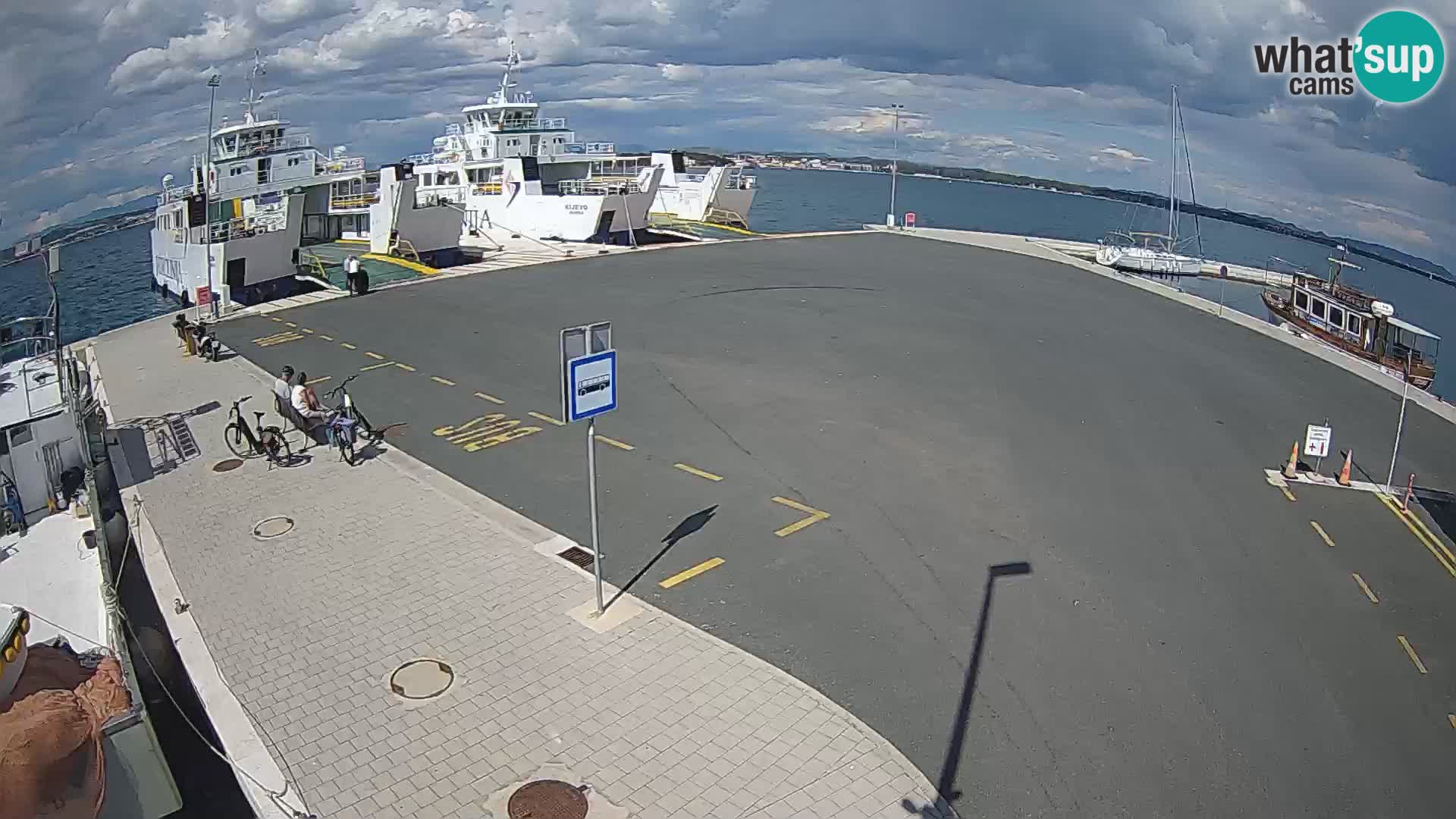 Tkon Live cam – traghetto – Dalmazia – Croazia