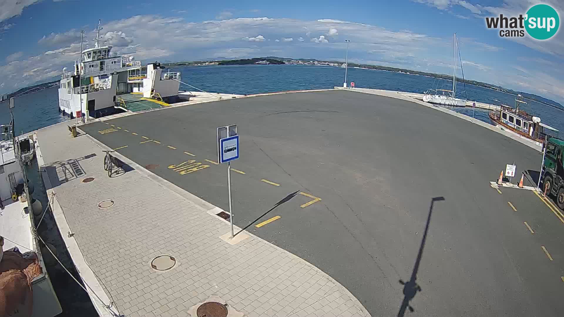 Tkon Live cam – traghetto – Dalmazia – Croazia