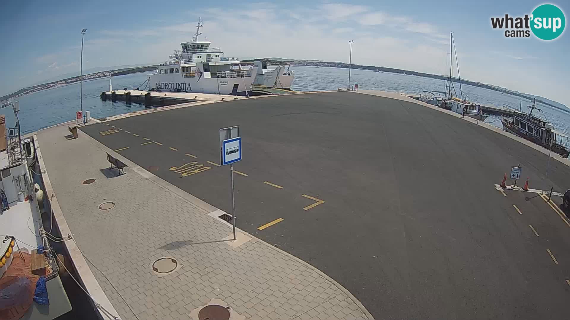 Tkon Live cam – Fähre – Dalmatien – Kroatien