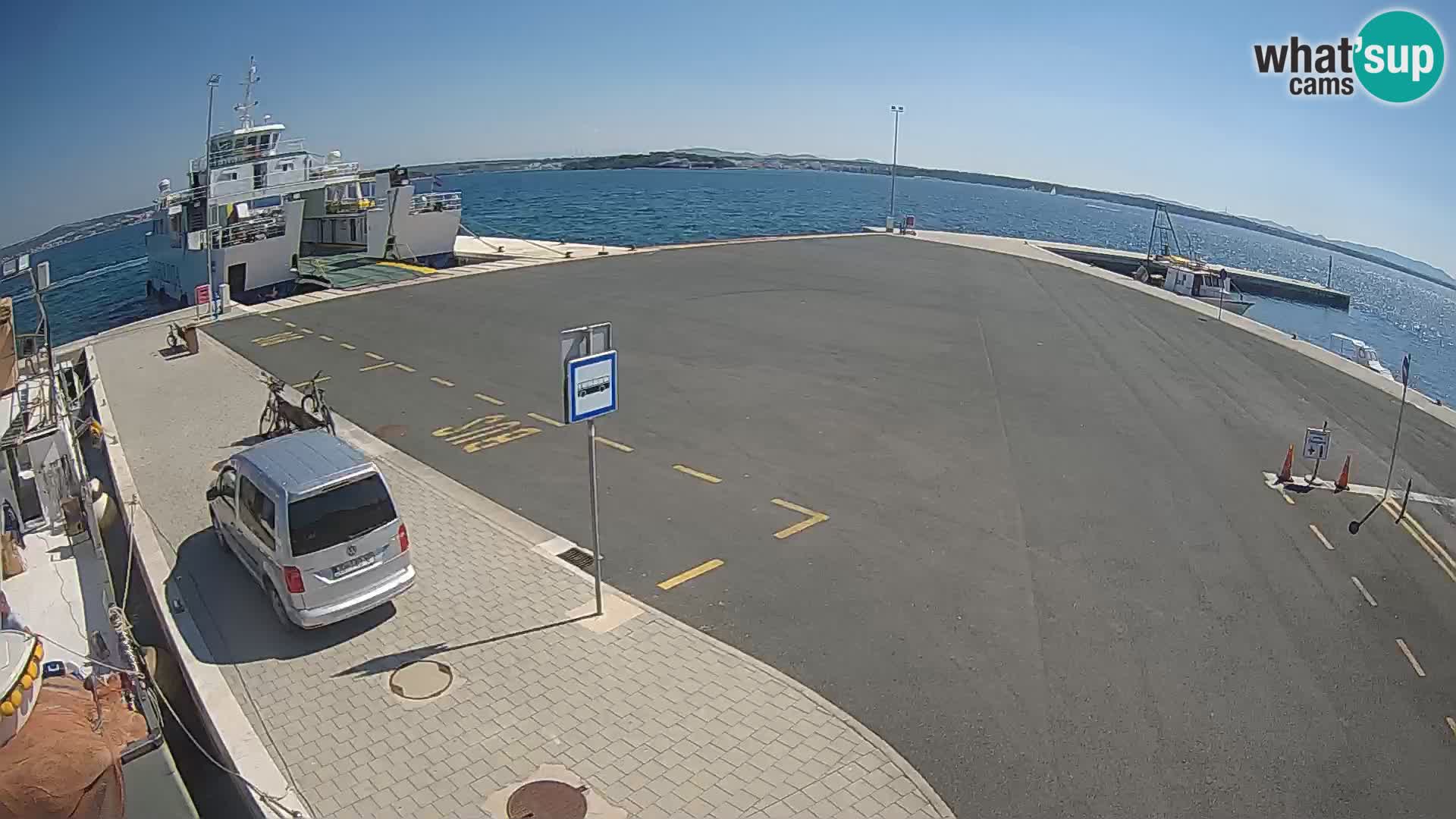 Tkon Live cam – Fähre – Dalmatien – Kroatien