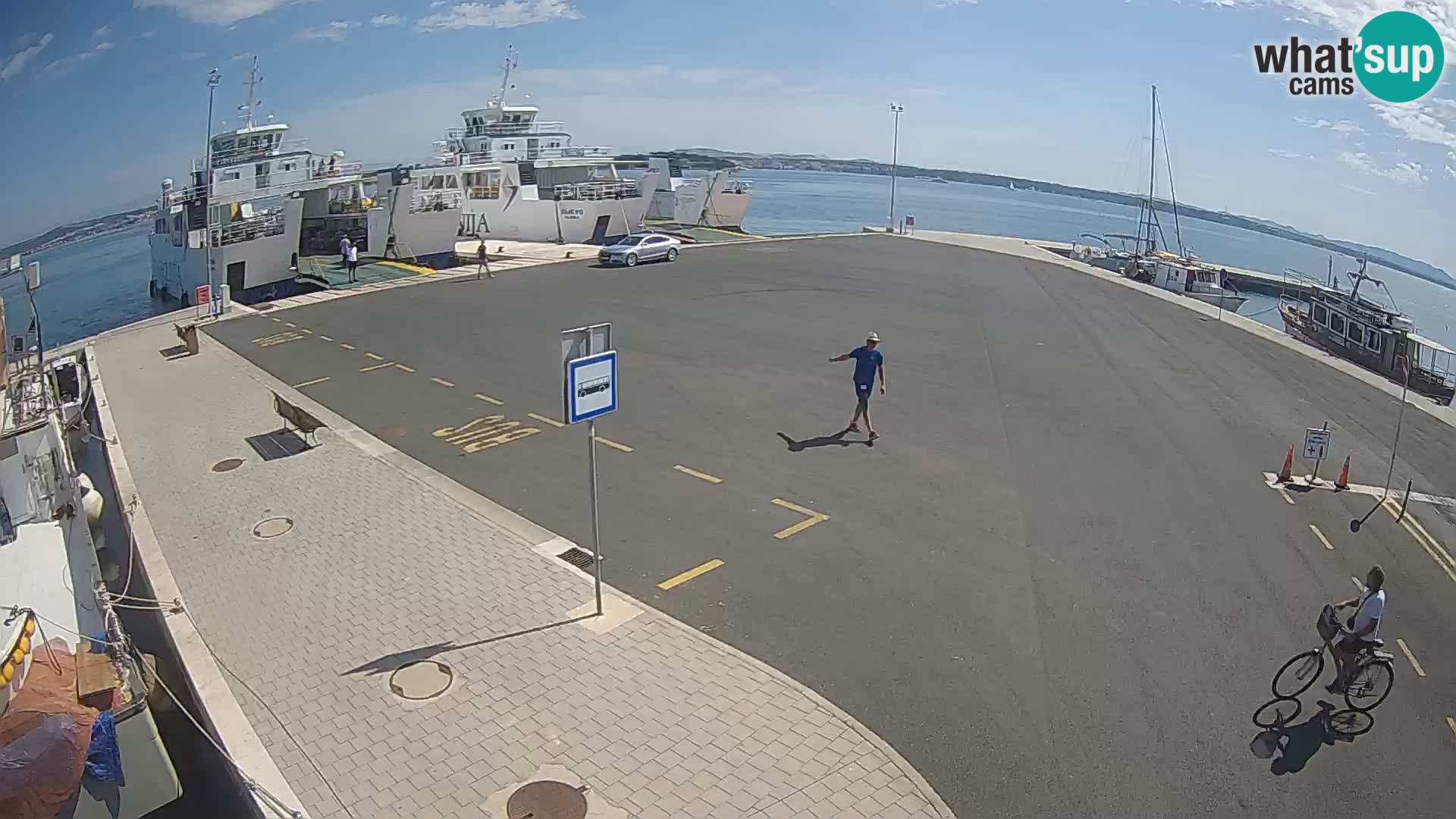 Tkon Live cam – Fähre – Dalmatien – Kroatien