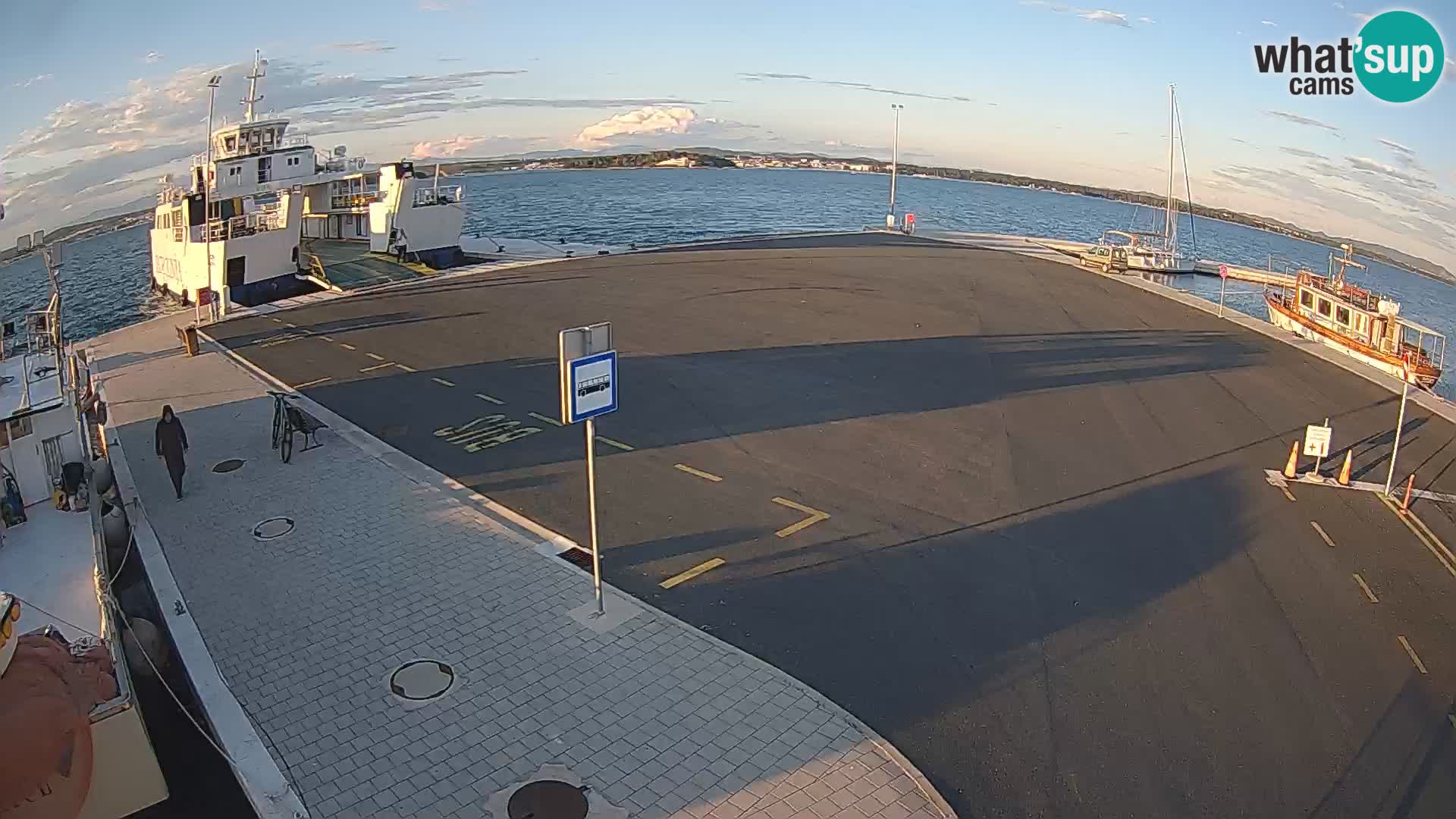 Tkon camera en vivo – Transportar – Dalmacia – Croacia