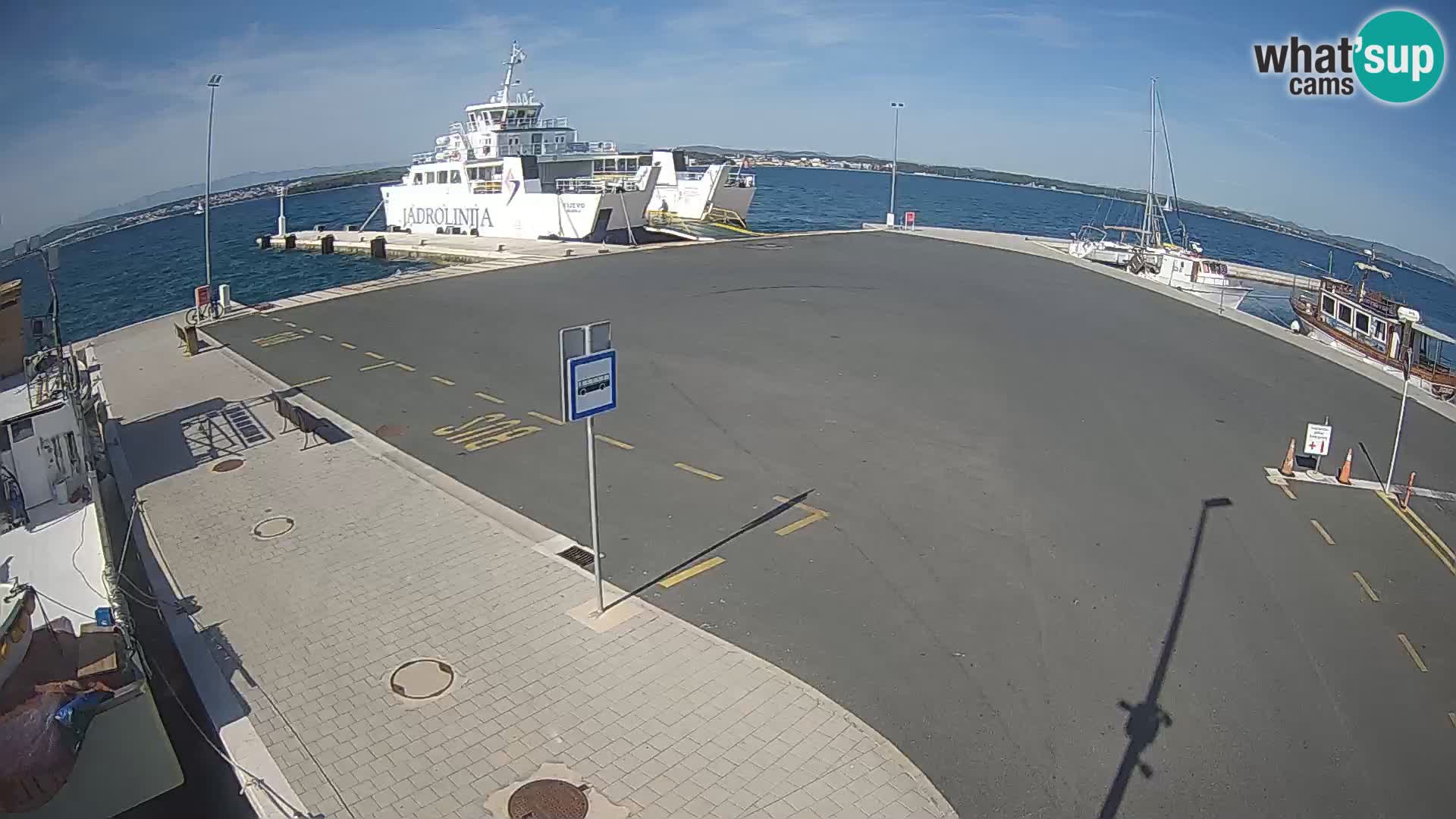 Tkon u živo – trajekt – Dalmacija
