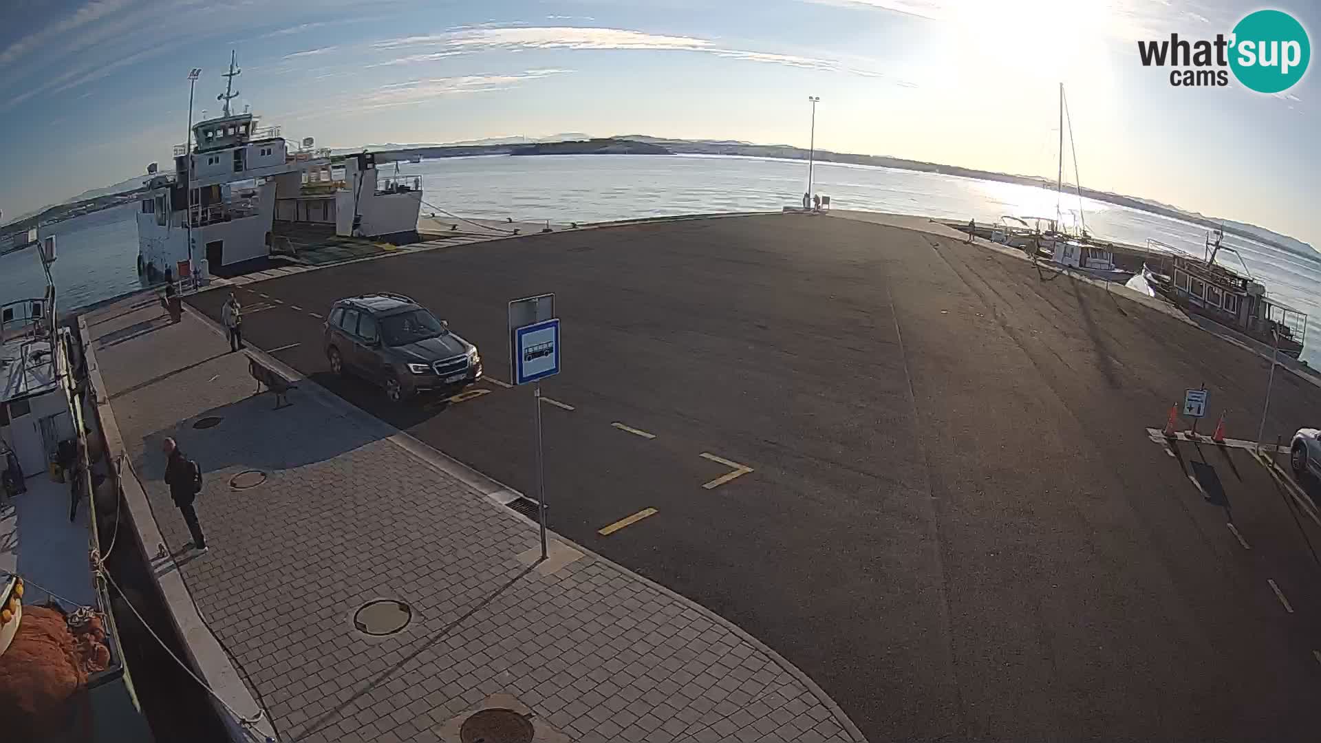 Tkon Live cam – ferry – Dalmatia – Croatia