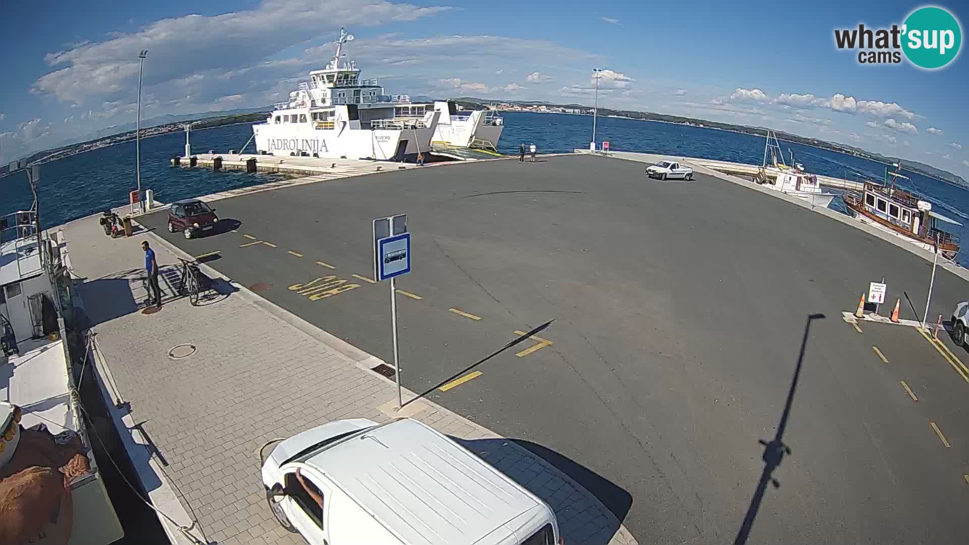 Tkon Live cam – Fähre – Dalmatien – Kroatien