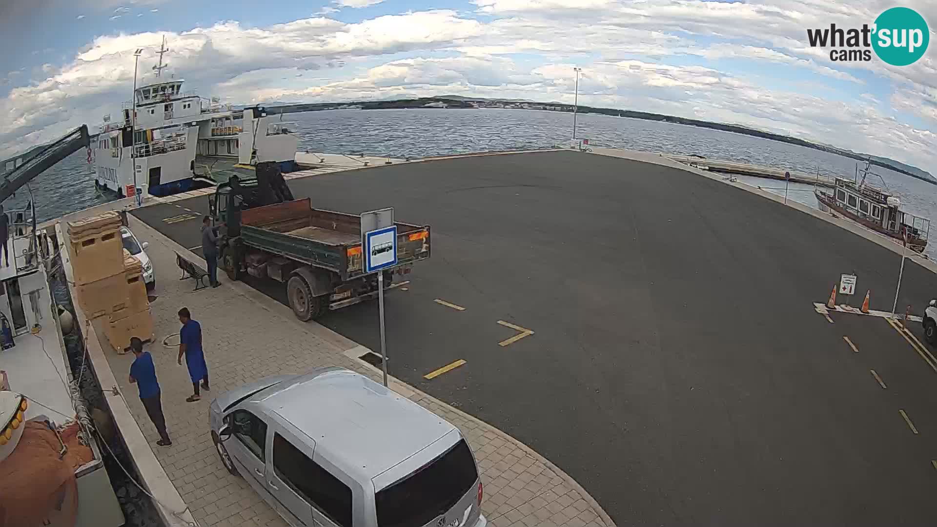 Tkon Live cam – ferry – Dalmatia – Croatia