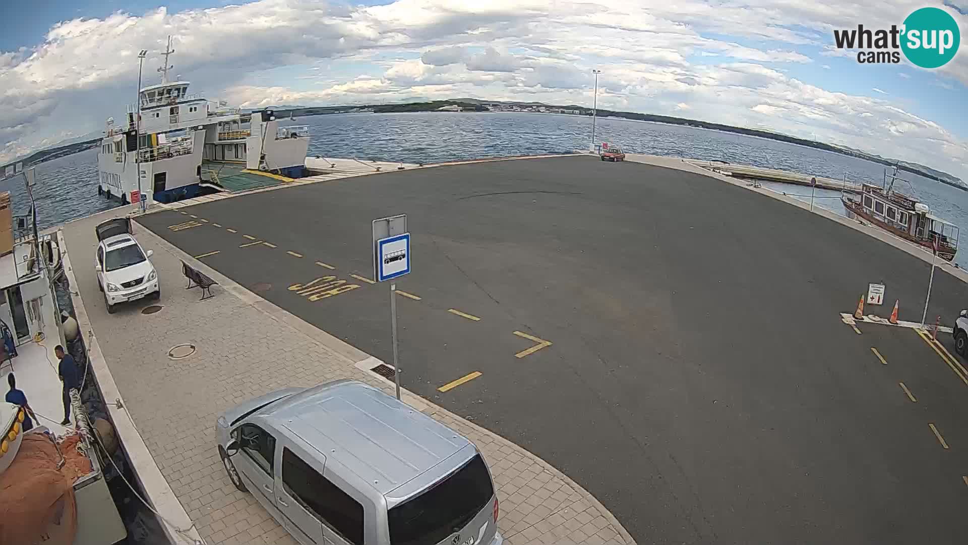 Tkon Live cam – traghetto – Dalmazia – Croazia