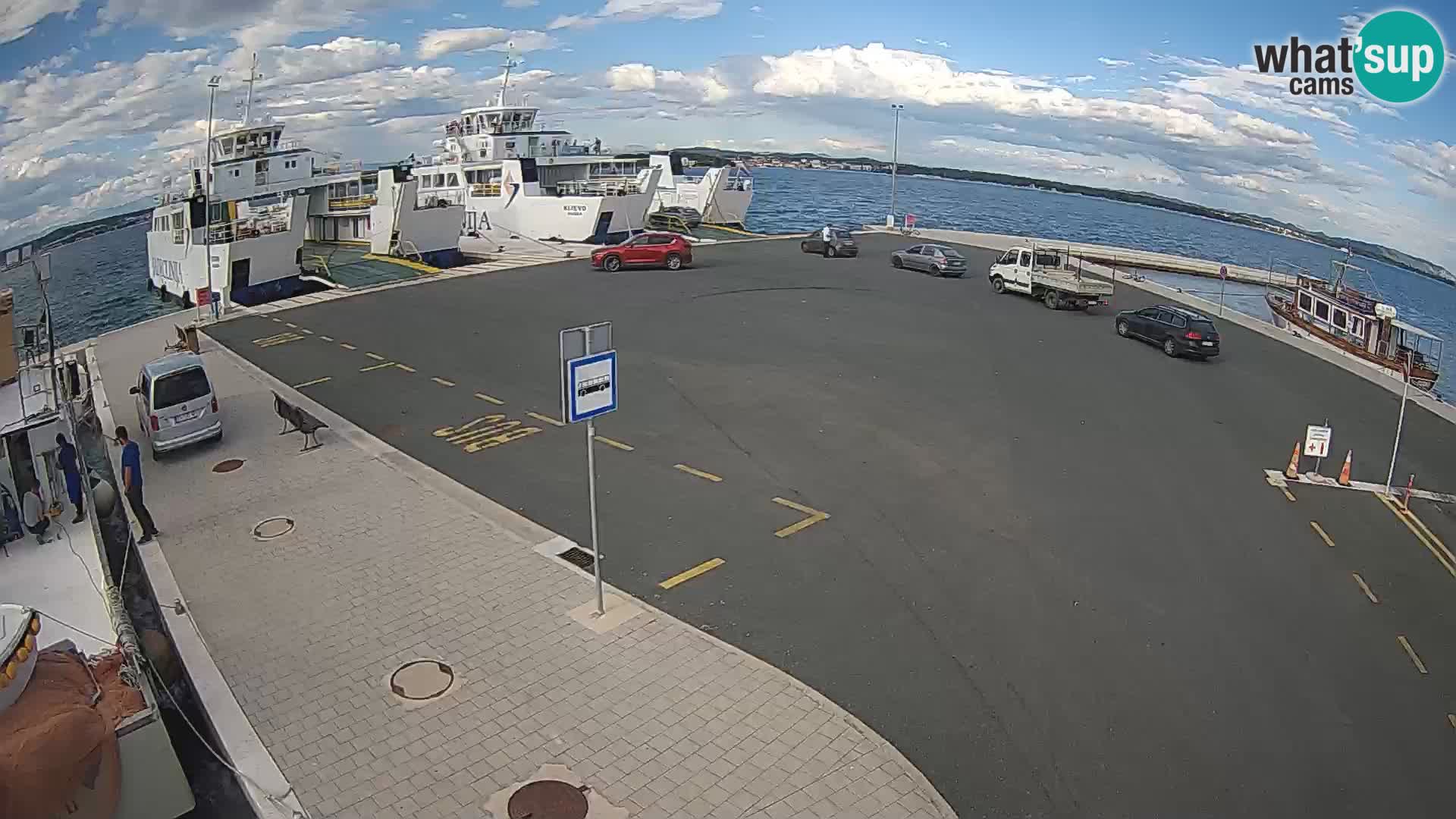 Tkon Live cam – Fähre – Dalmatien – Kroatien
