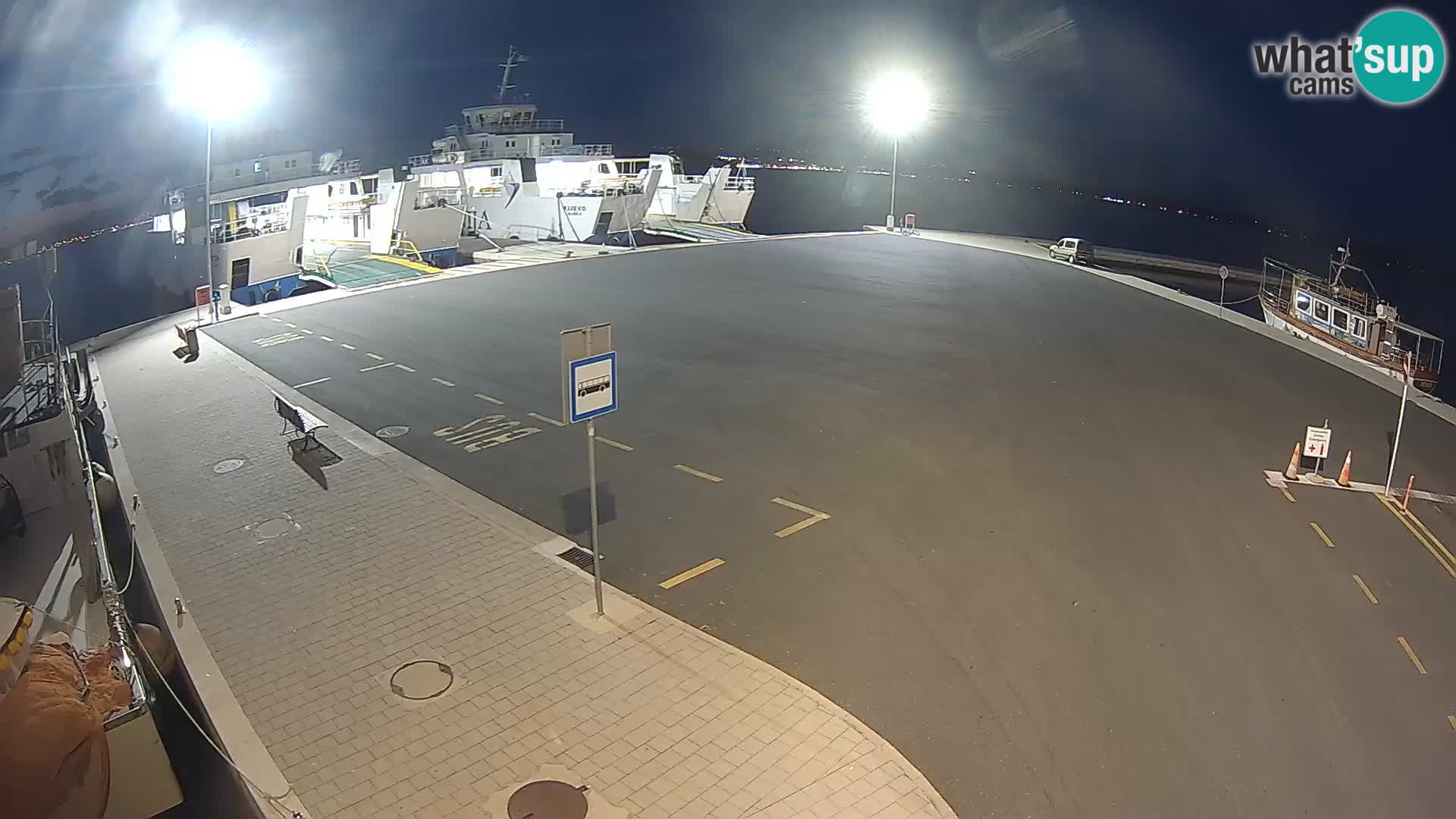 Tkon camera en vivo – Transportar – Dalmacia – Croacia
