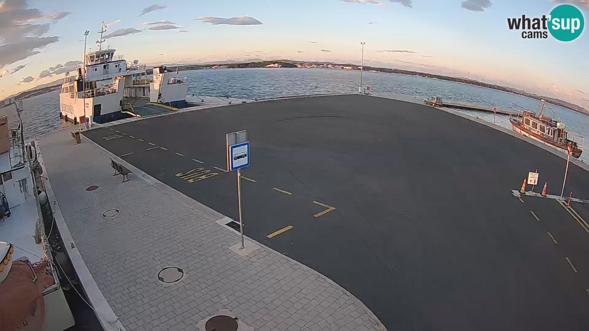 Tkon camera en vivo – Transportar – Dalmacia – Croacia