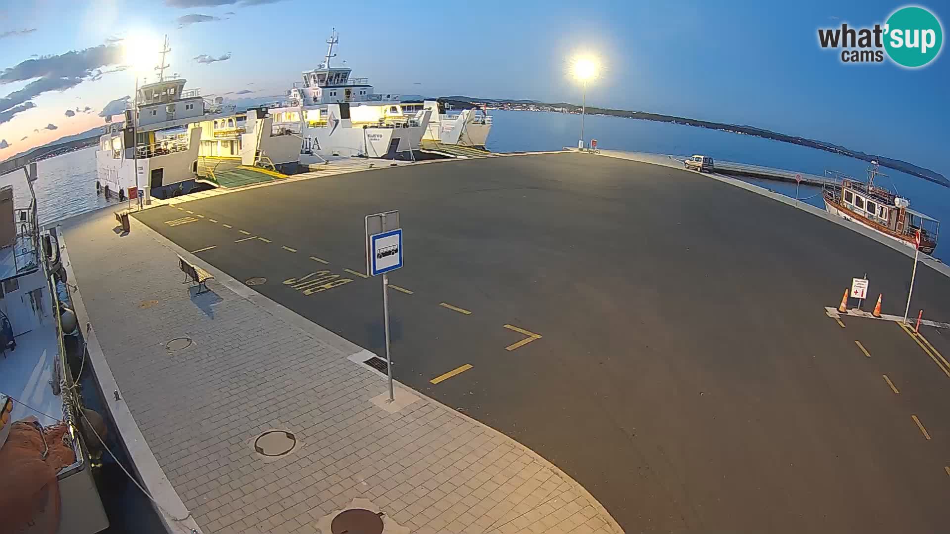 Tkon Live cam – Fähre – Dalmatien – Kroatien