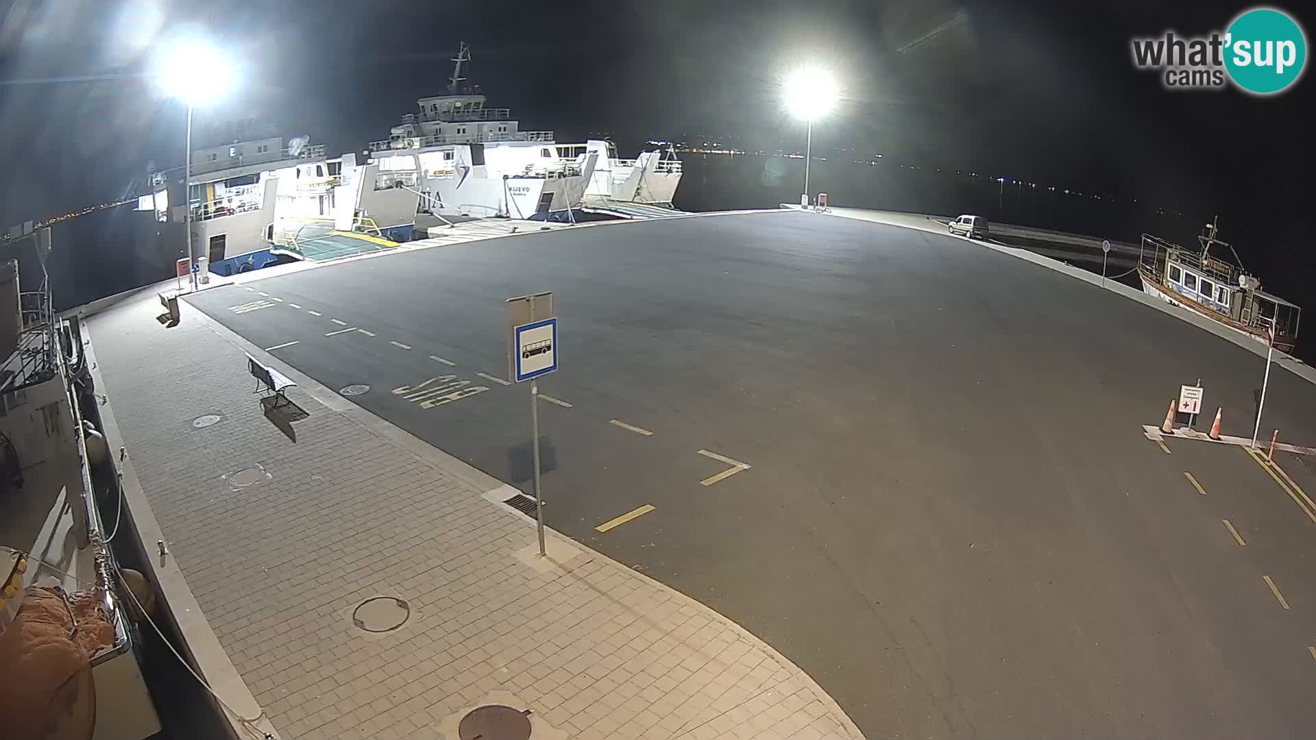 Tkon Live cam – Fähre – Dalmatien – Kroatien