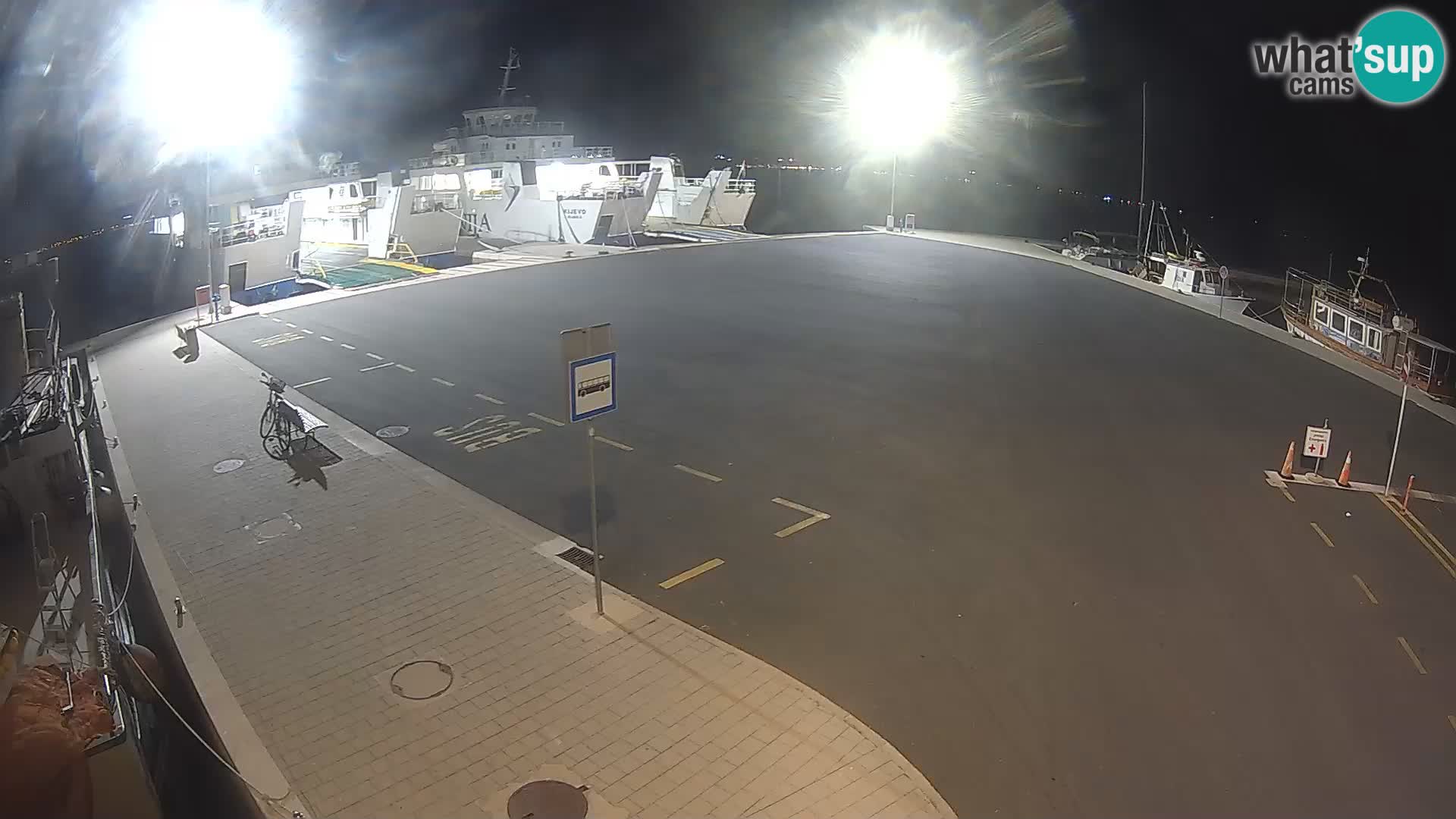 Tkon Live cam – Fähre – Dalmatien – Kroatien
