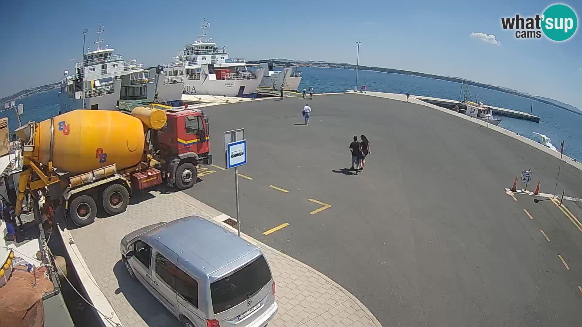 Tkon Live cam – Fähre – Dalmatien – Kroatien