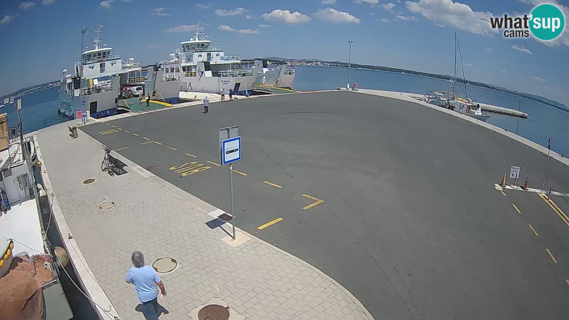 Tkon Live cam – ferry – Dalmatia – Croatia