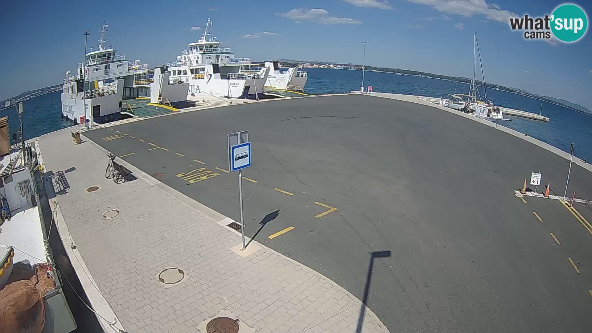 Tkon Live cam – Fähre – Dalmatien – Kroatien