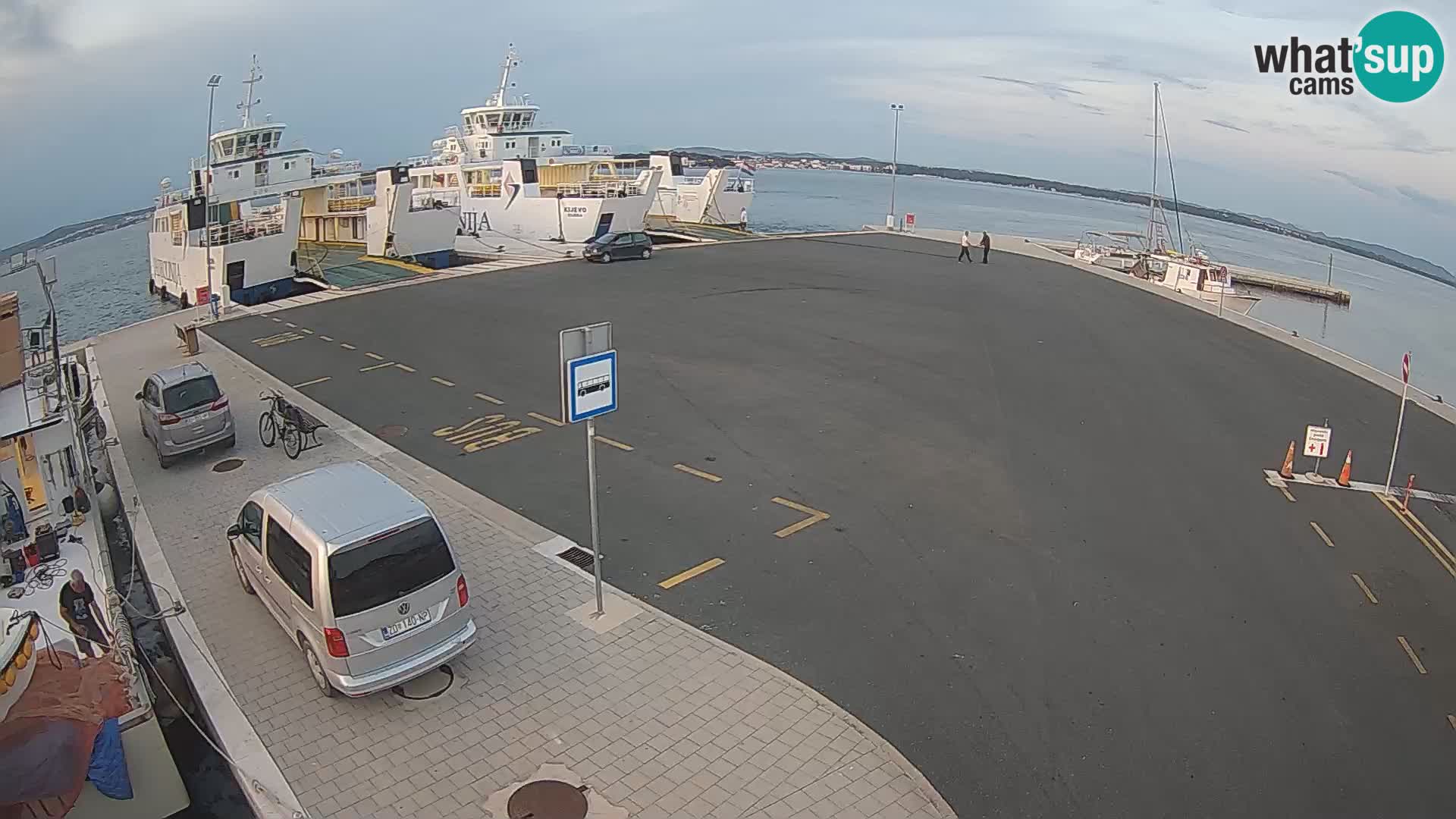 Tkon Live cam – traghetto – Dalmazia – Croazia