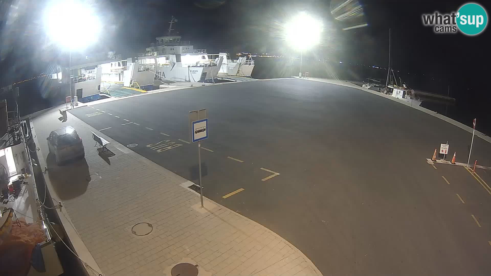 Tkon Live cam – ferry – Dalmatia – Croatia