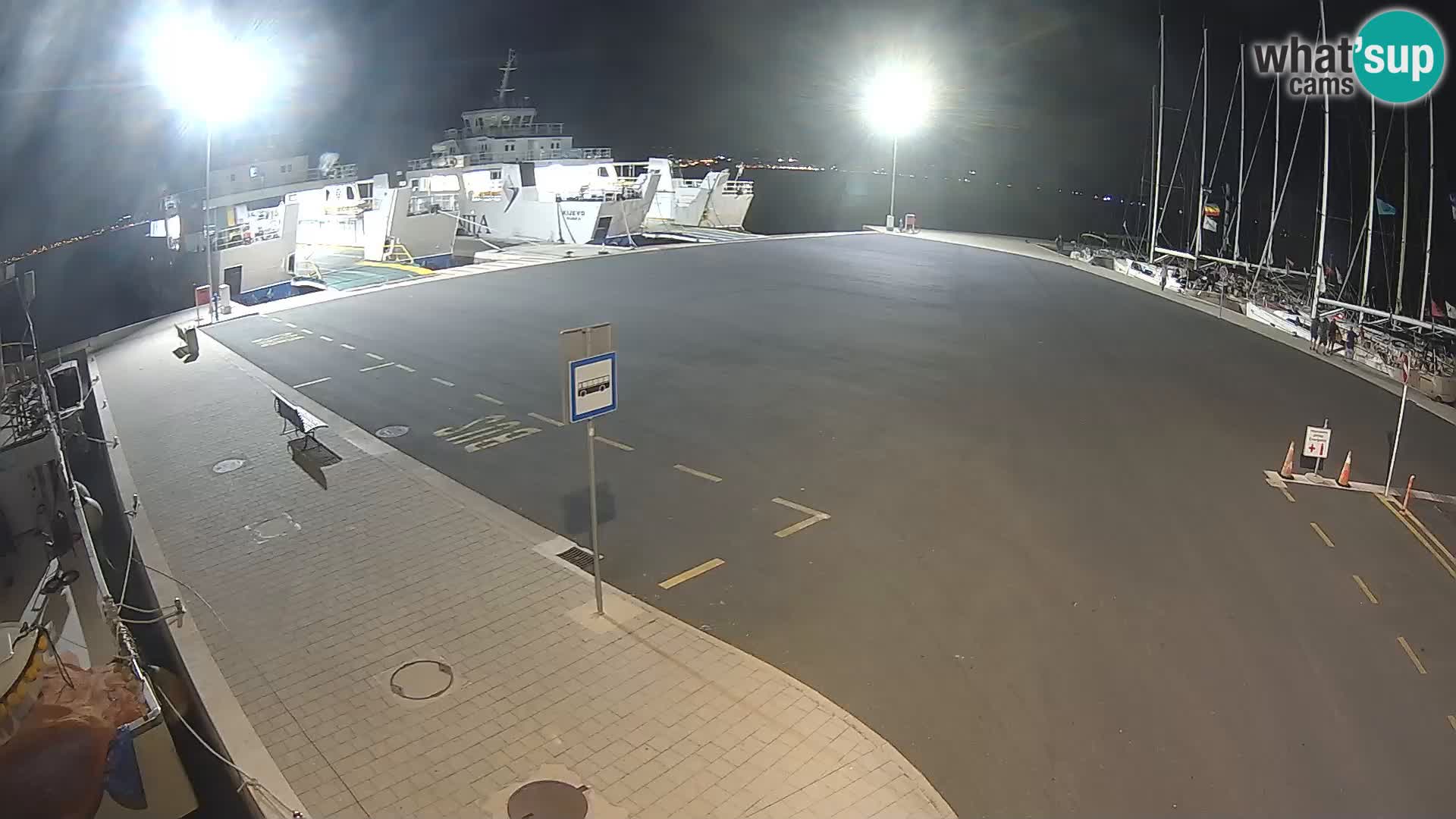 Tkon Live cam – Fähre – Dalmatien – Kroatien