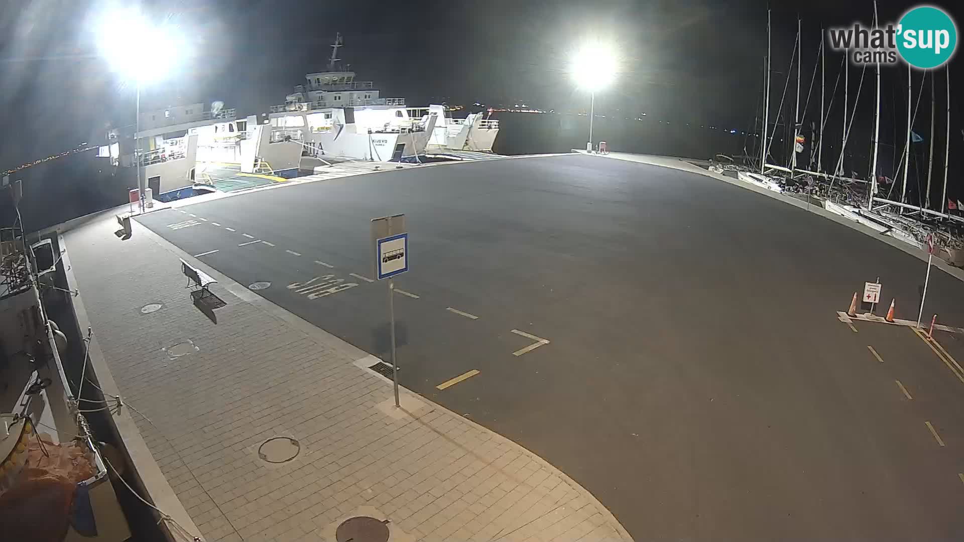 Tkon Live cam – Fähre – Dalmatien – Kroatien
