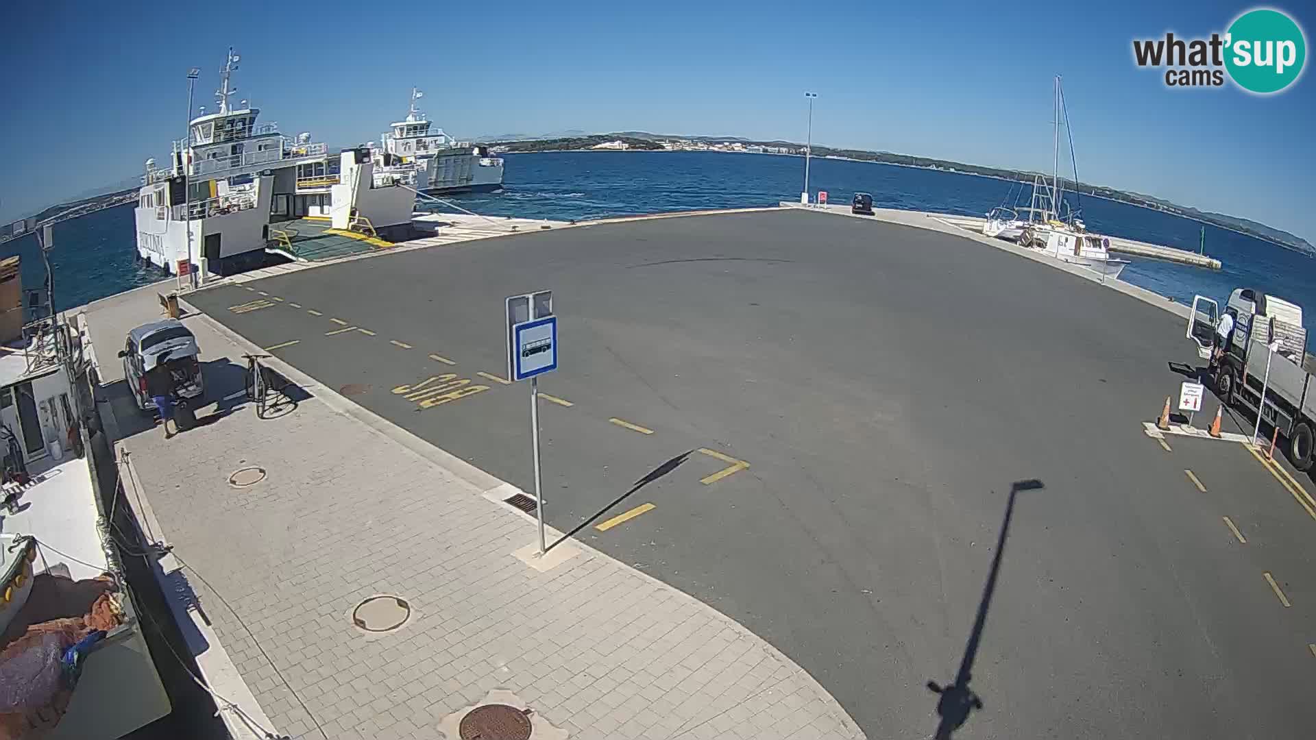 Tkon camera en vivo – Transportar – Dalmacia – Croacia