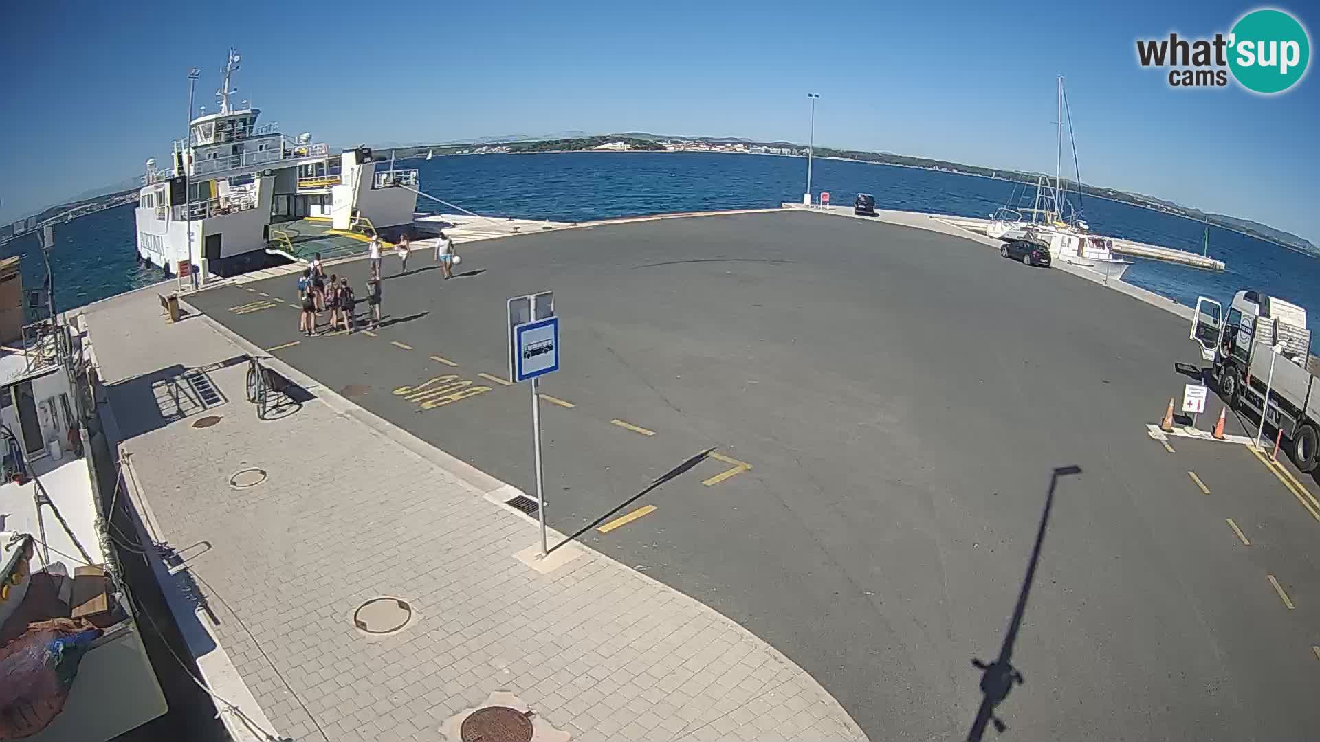 Tkon camera en vivo – Transportar – Dalmacia – Croacia